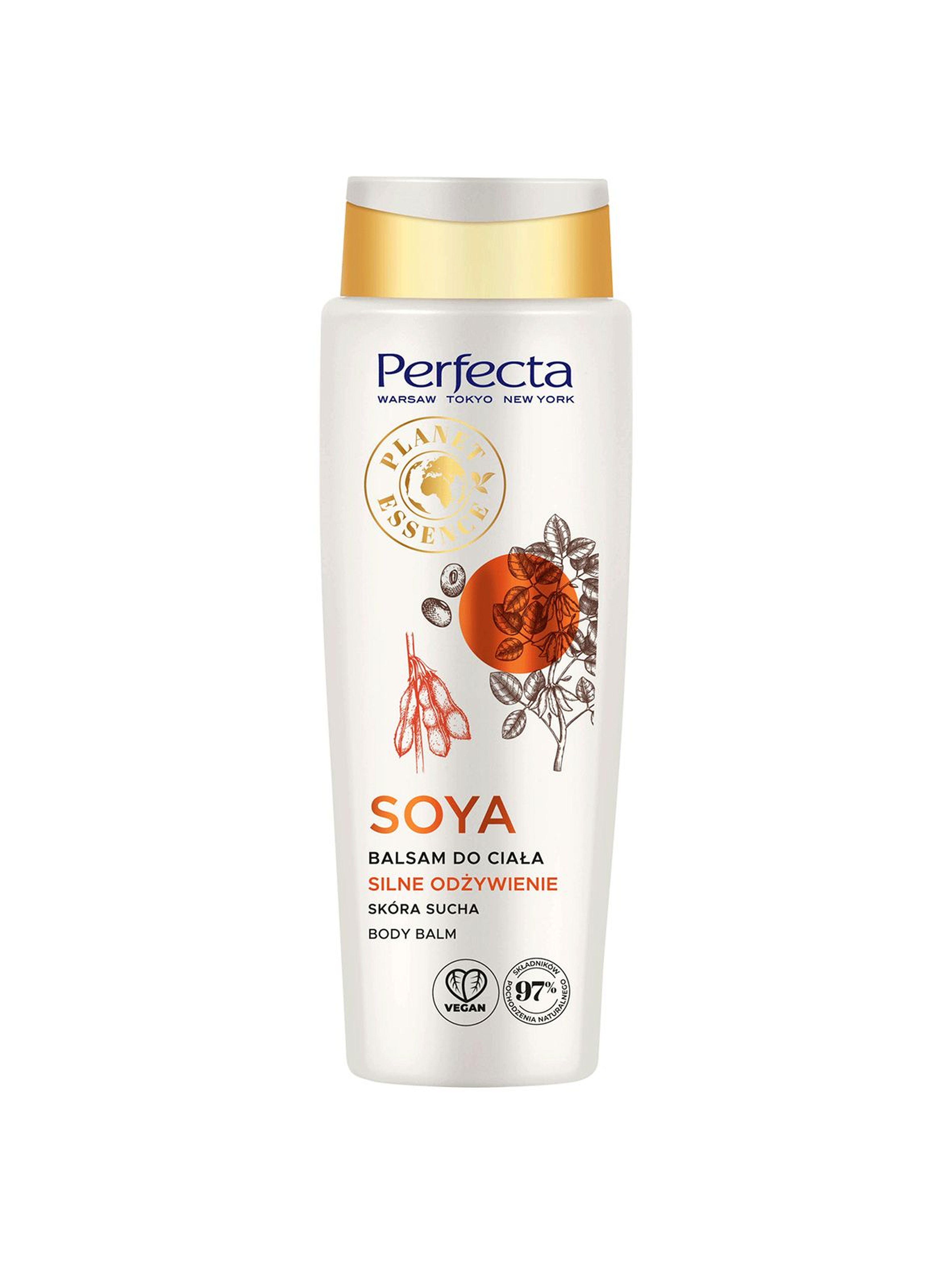 Perfecta Planet Essence, balsam do ciała- Soya - 400 ml