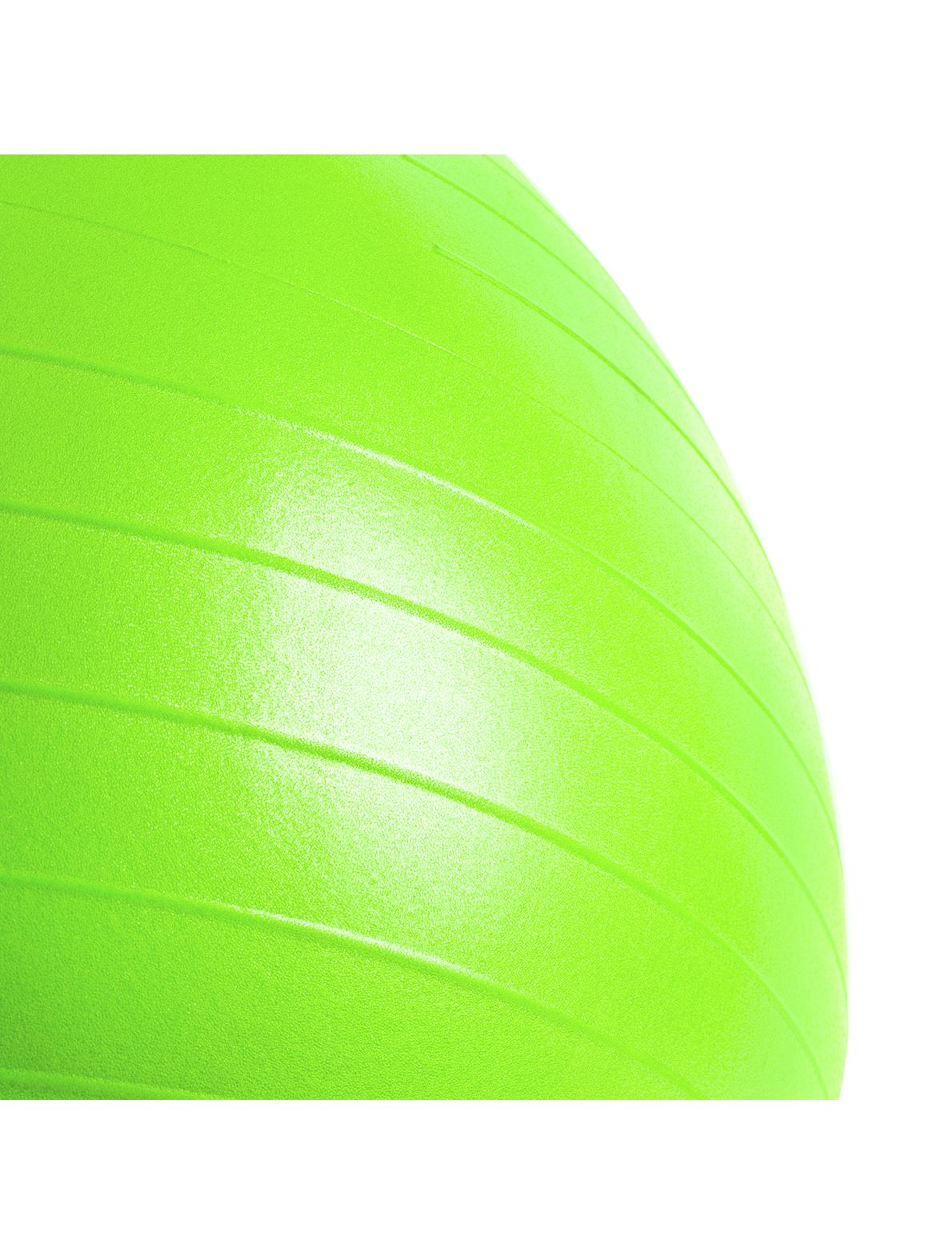 Piłka gimnastyczna zielona z pompką FITBALL