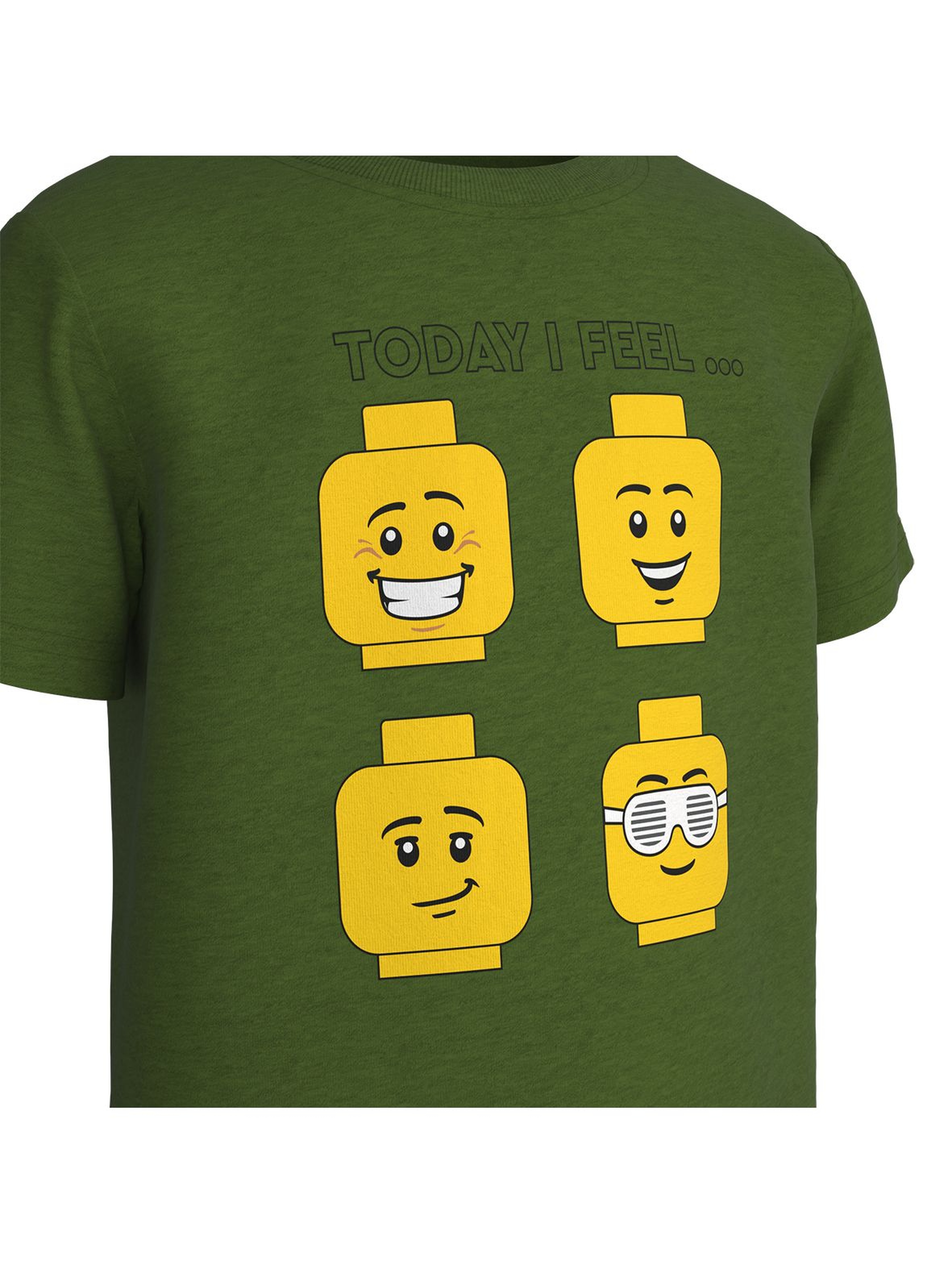 Koszulka chłopięca LEGO® bawełniana zielona