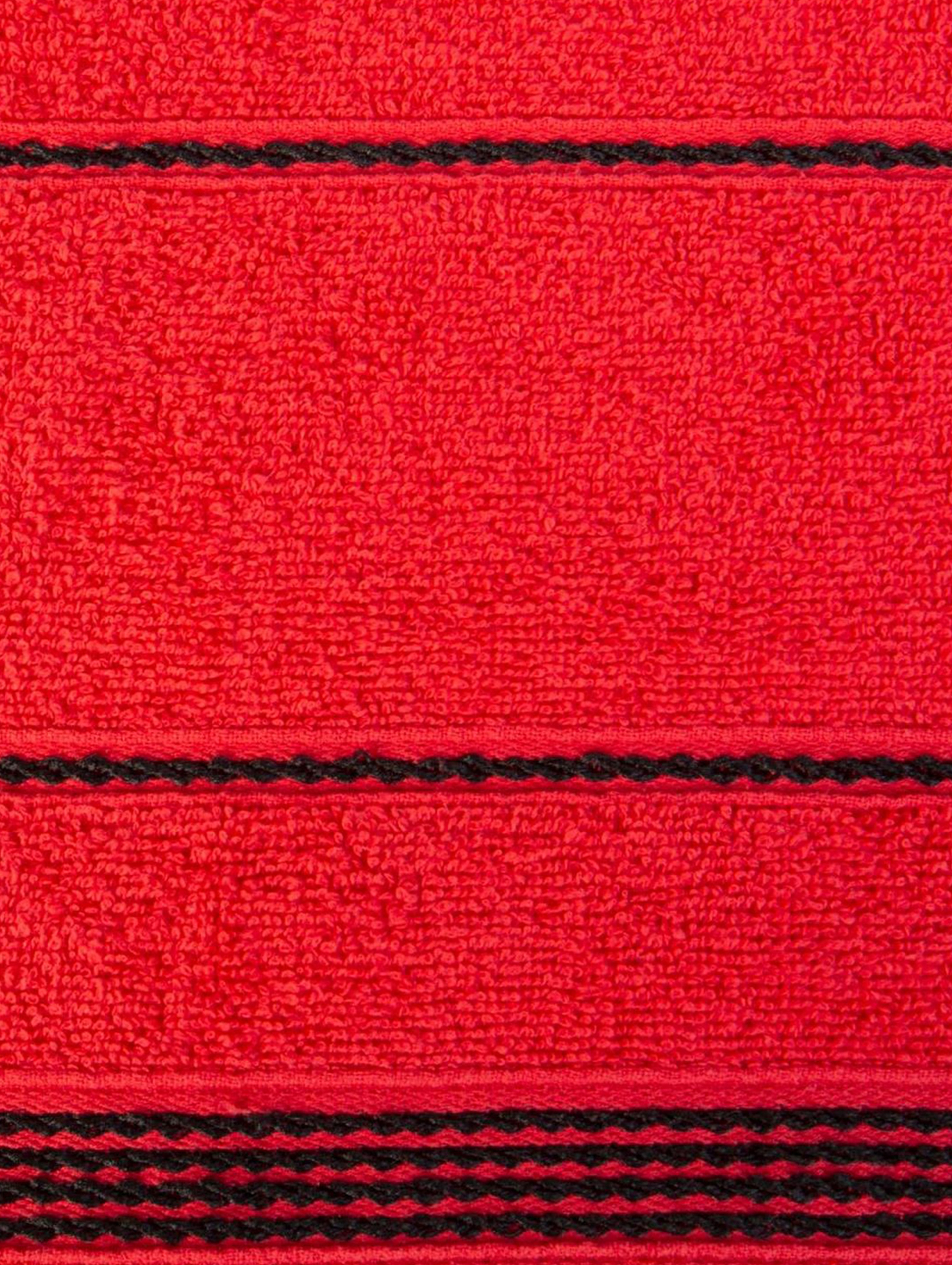 Ręcznik Mira 50x90 cm - czerwony