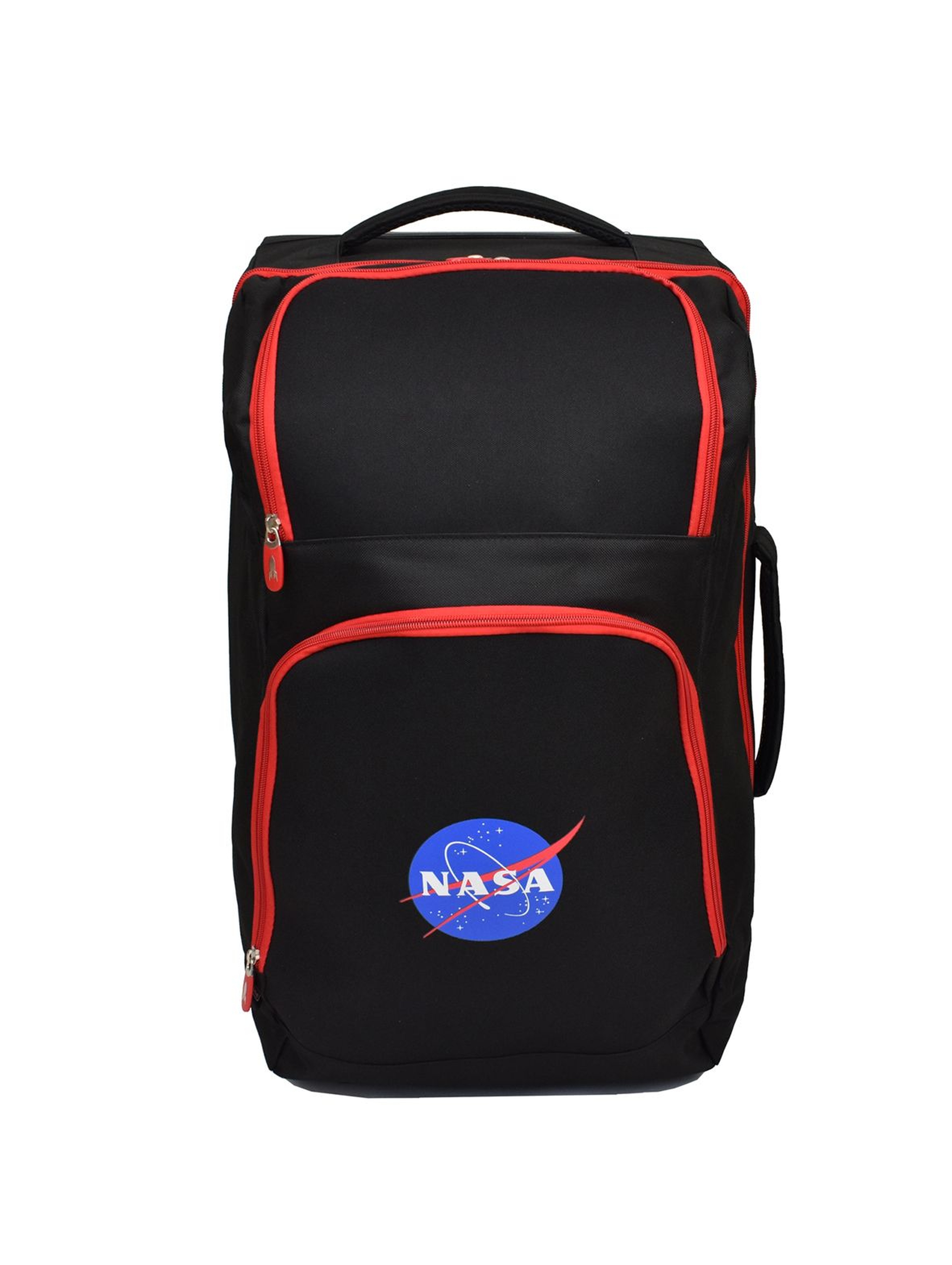 Torba trolley NASA czarno-czerwona