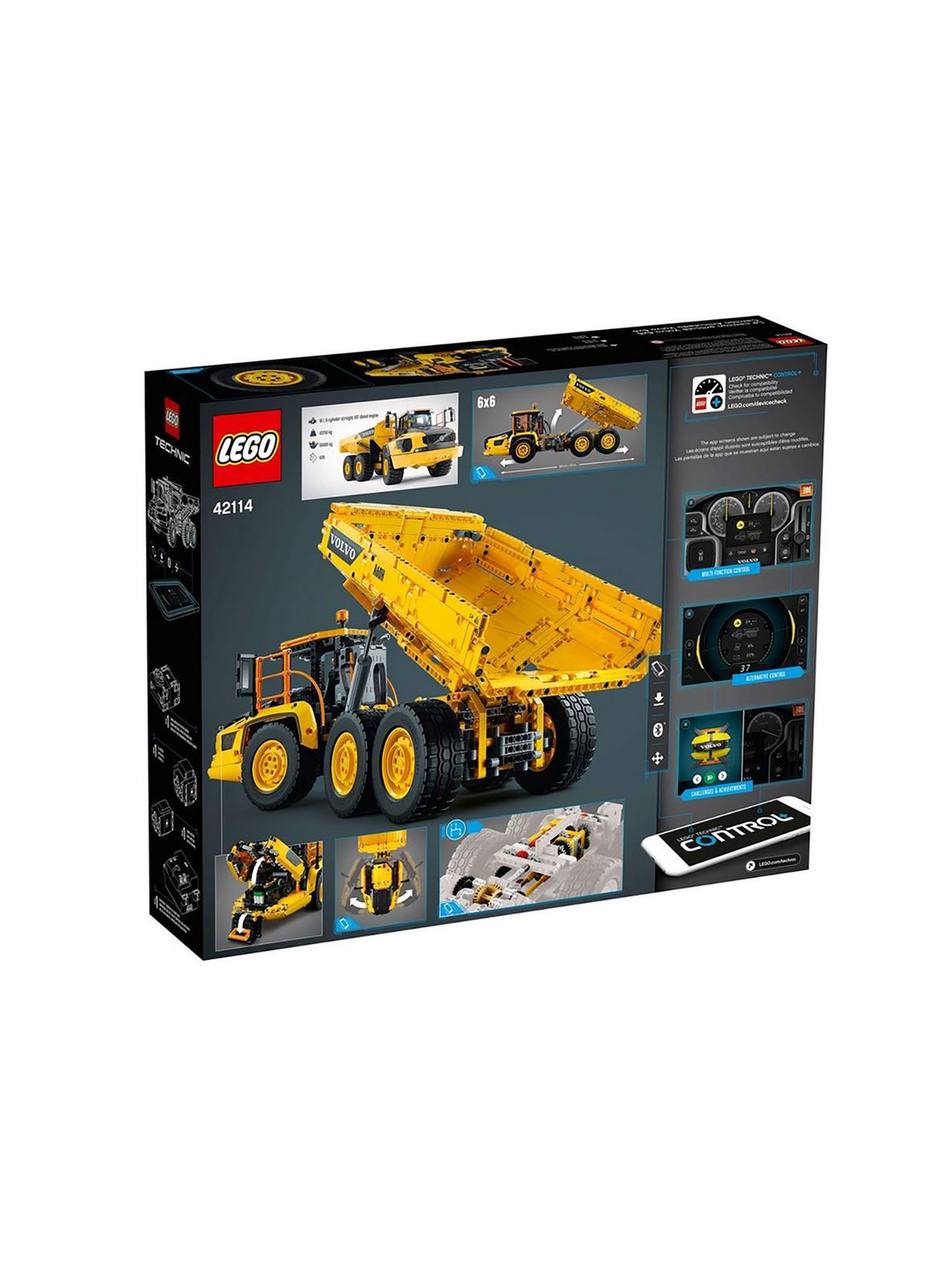 LEGO Technic 42114 Wozidło przegubowe Volvo 6x6 2193 el - wiek 11+