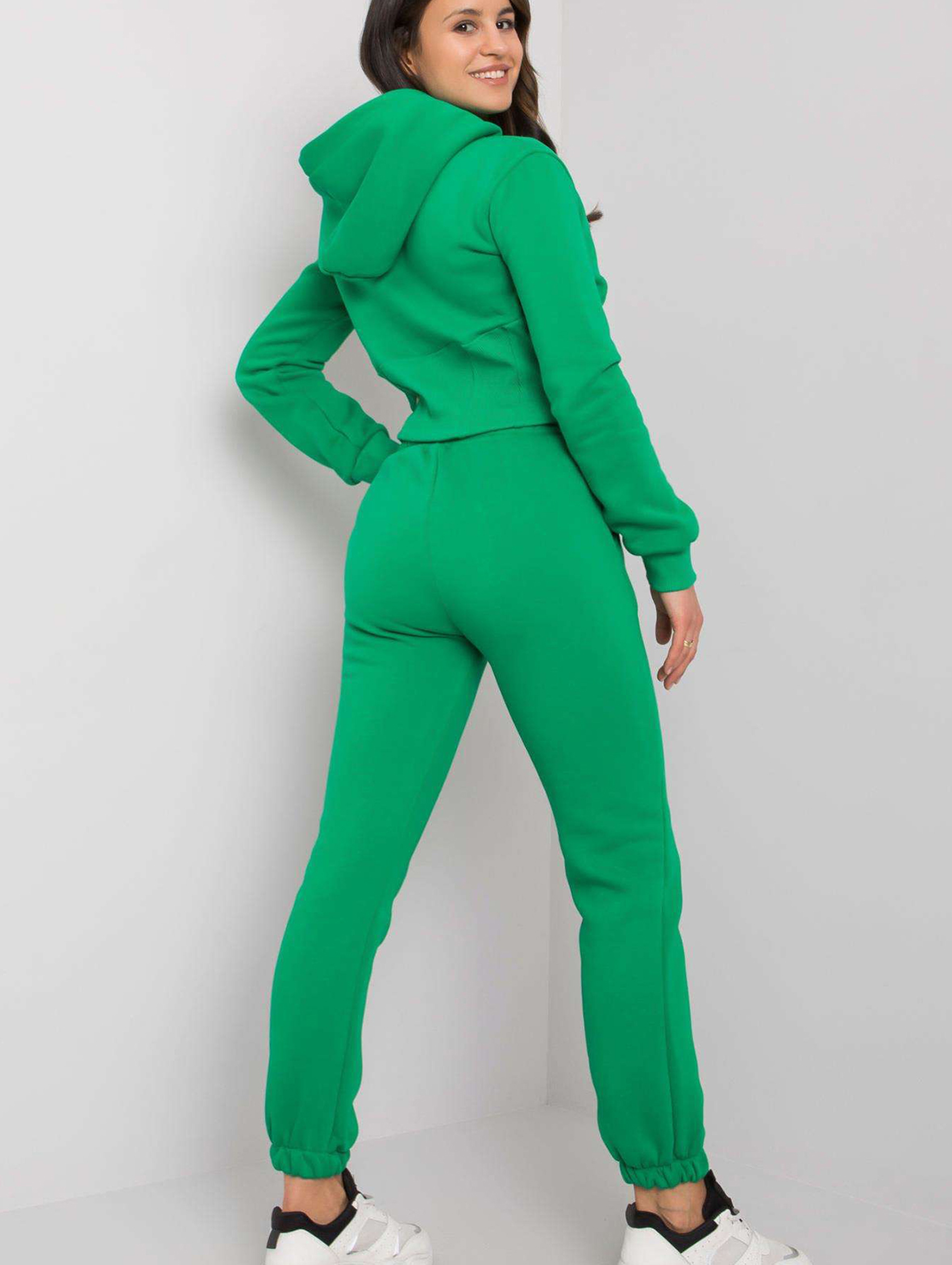 Zielony komplet dresowy ze spodniami Ambretta