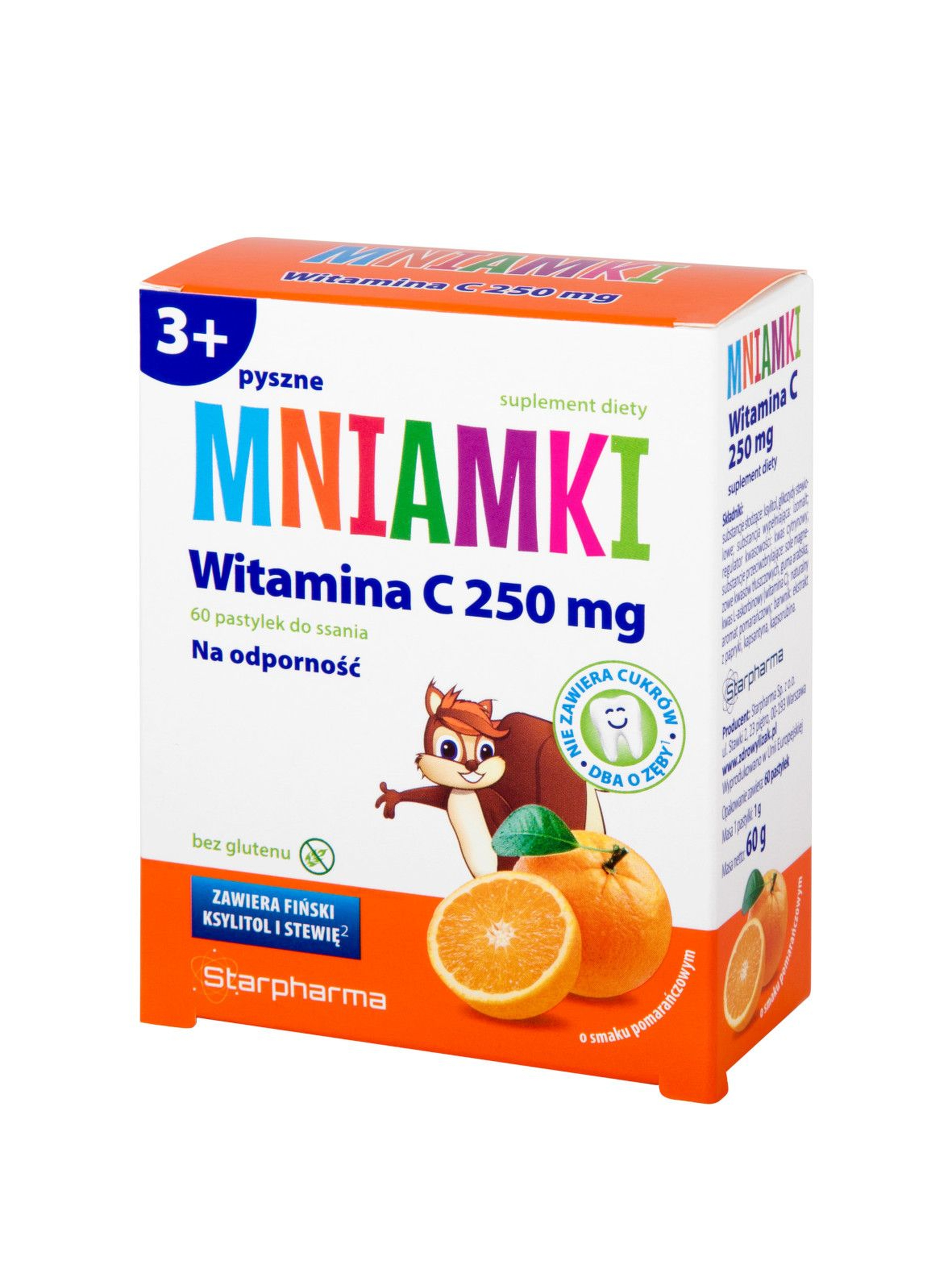 Mniamki Witamina C 250 mg  - 60 pastylek
