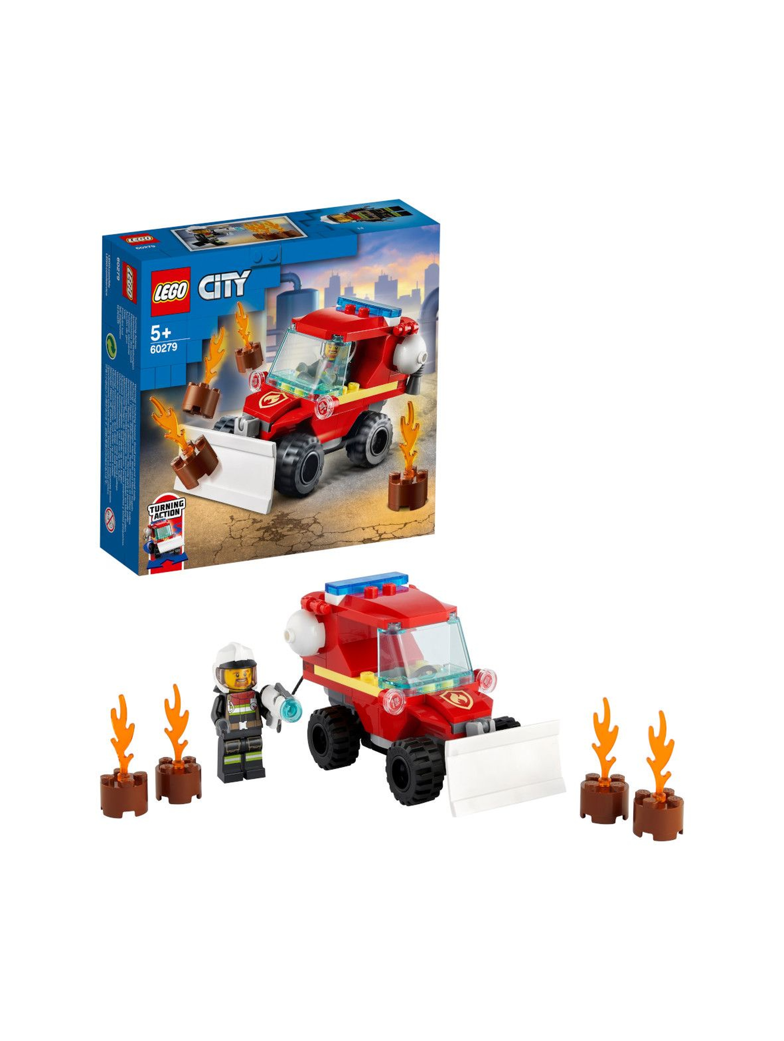 Klocki LEGO City - Mały wóz strażacki - 87 el