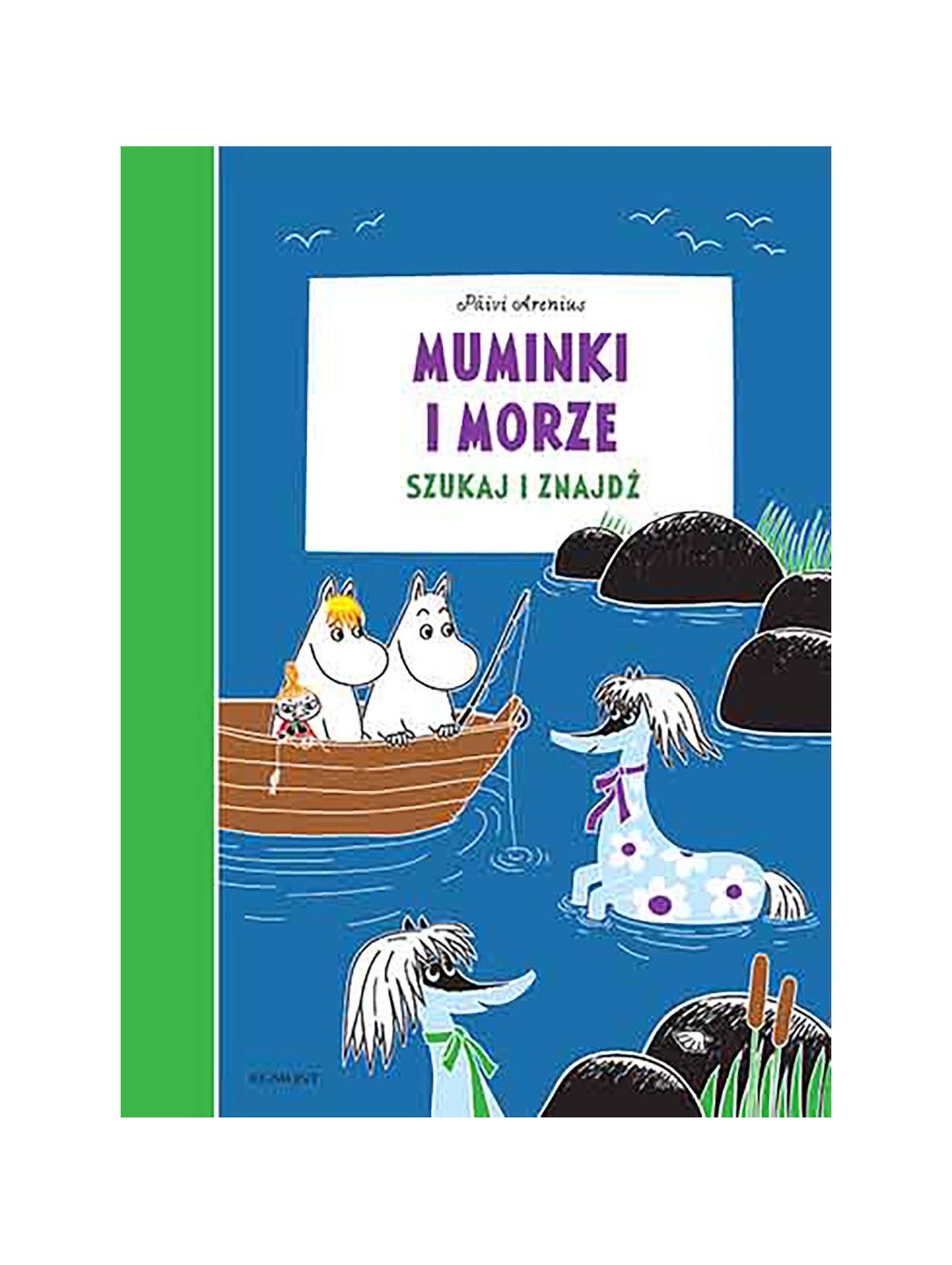 Książka dla dzieci- Muminki I Morze. Szukaj i Znajdź