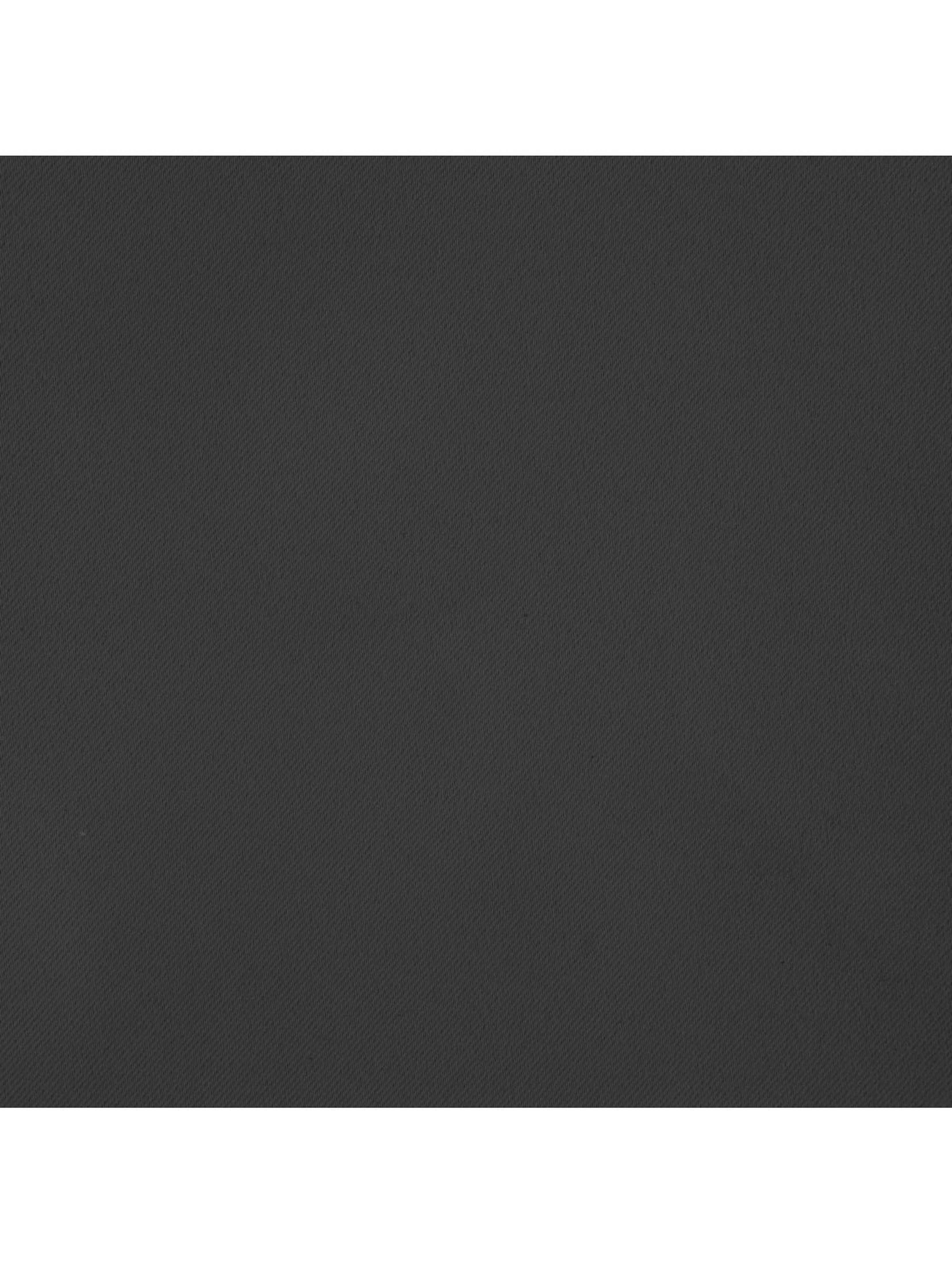 Zasłona jednokolorowa zaciemniająca - grafitowa - 135x270cm