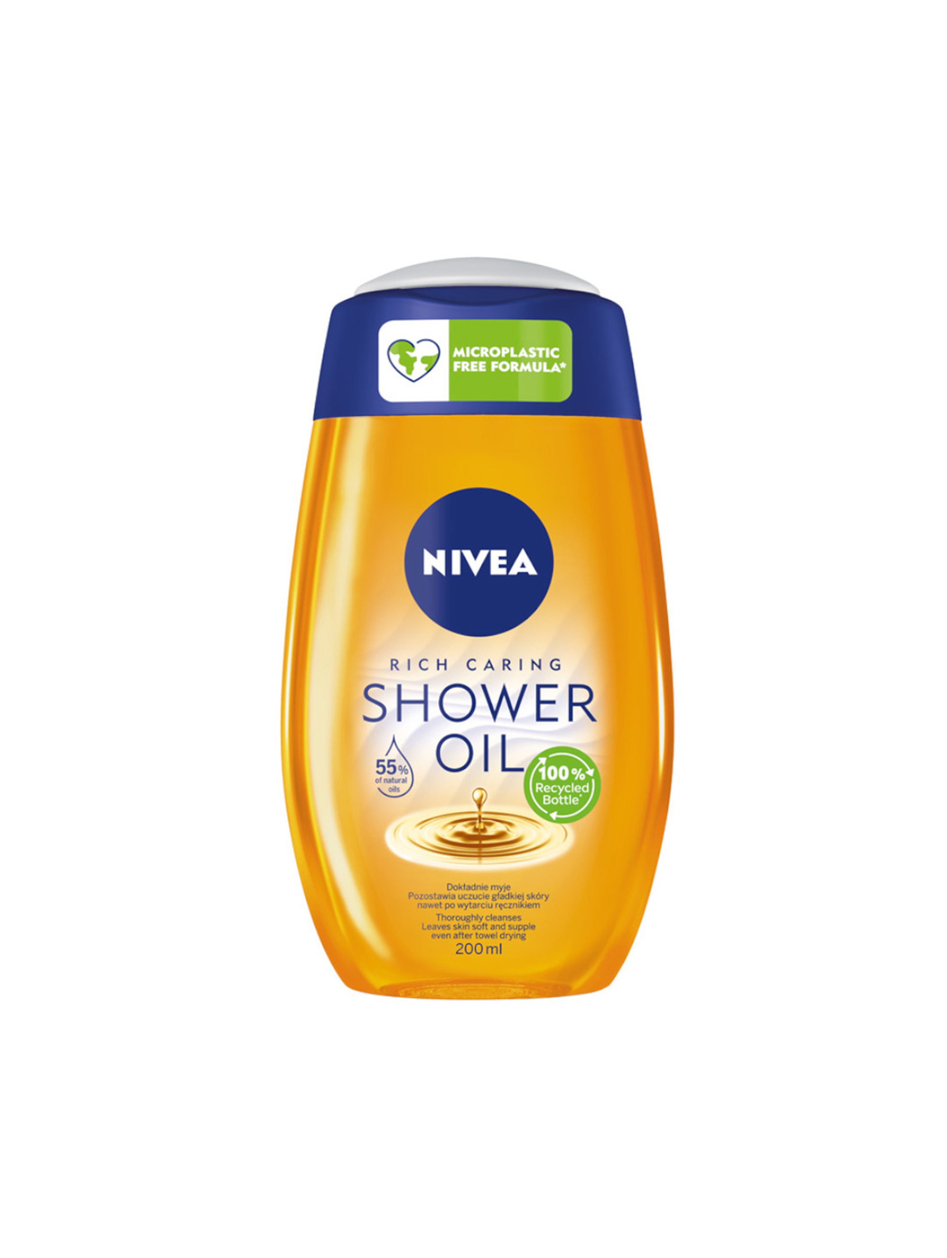 NIVEA Natural Oil Olejek pod prysznic 200 ml