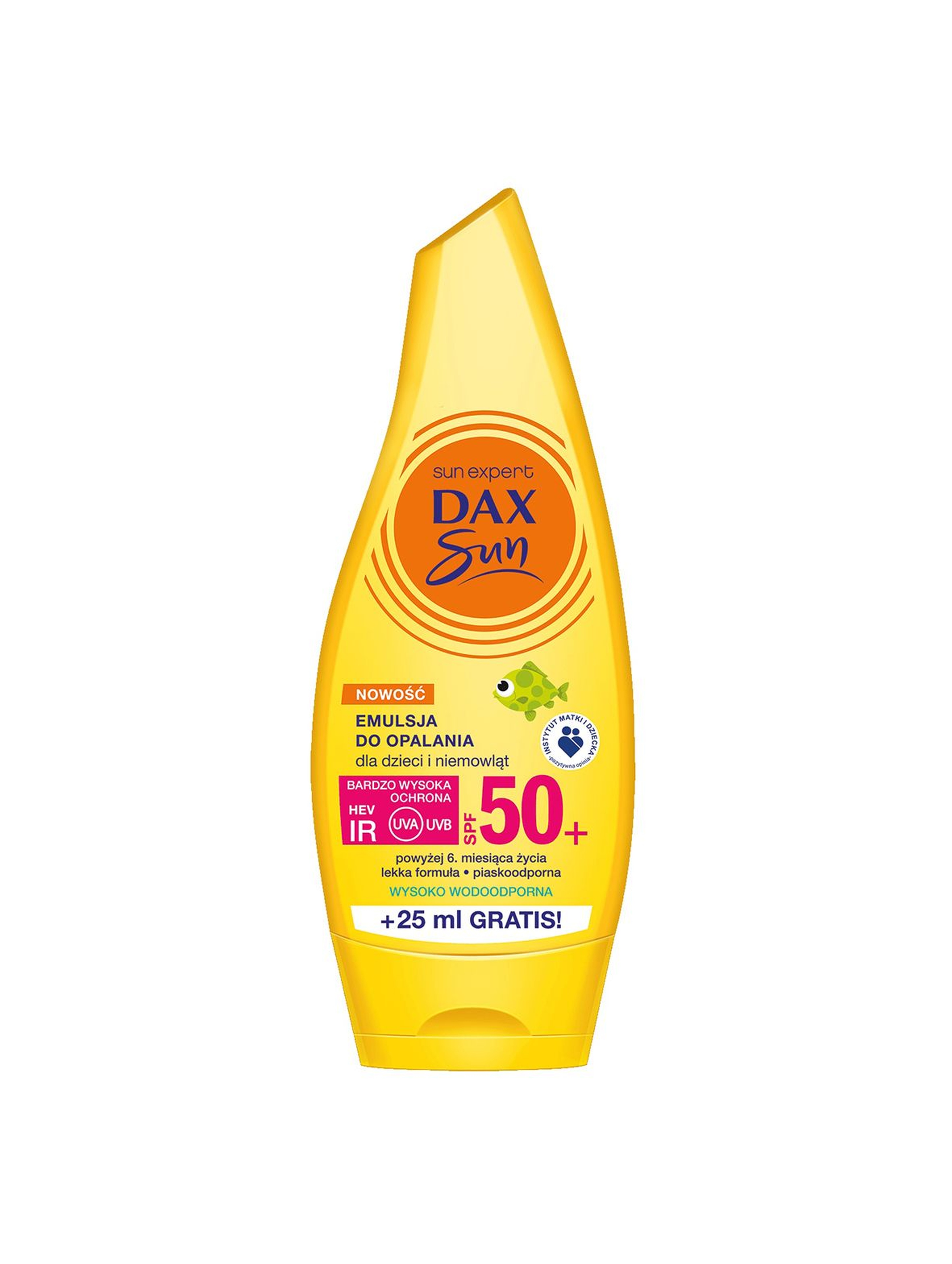 Dax Sun, emulsja do opalania dla dzieci i niemowląt SPF 50+, 175 ml
