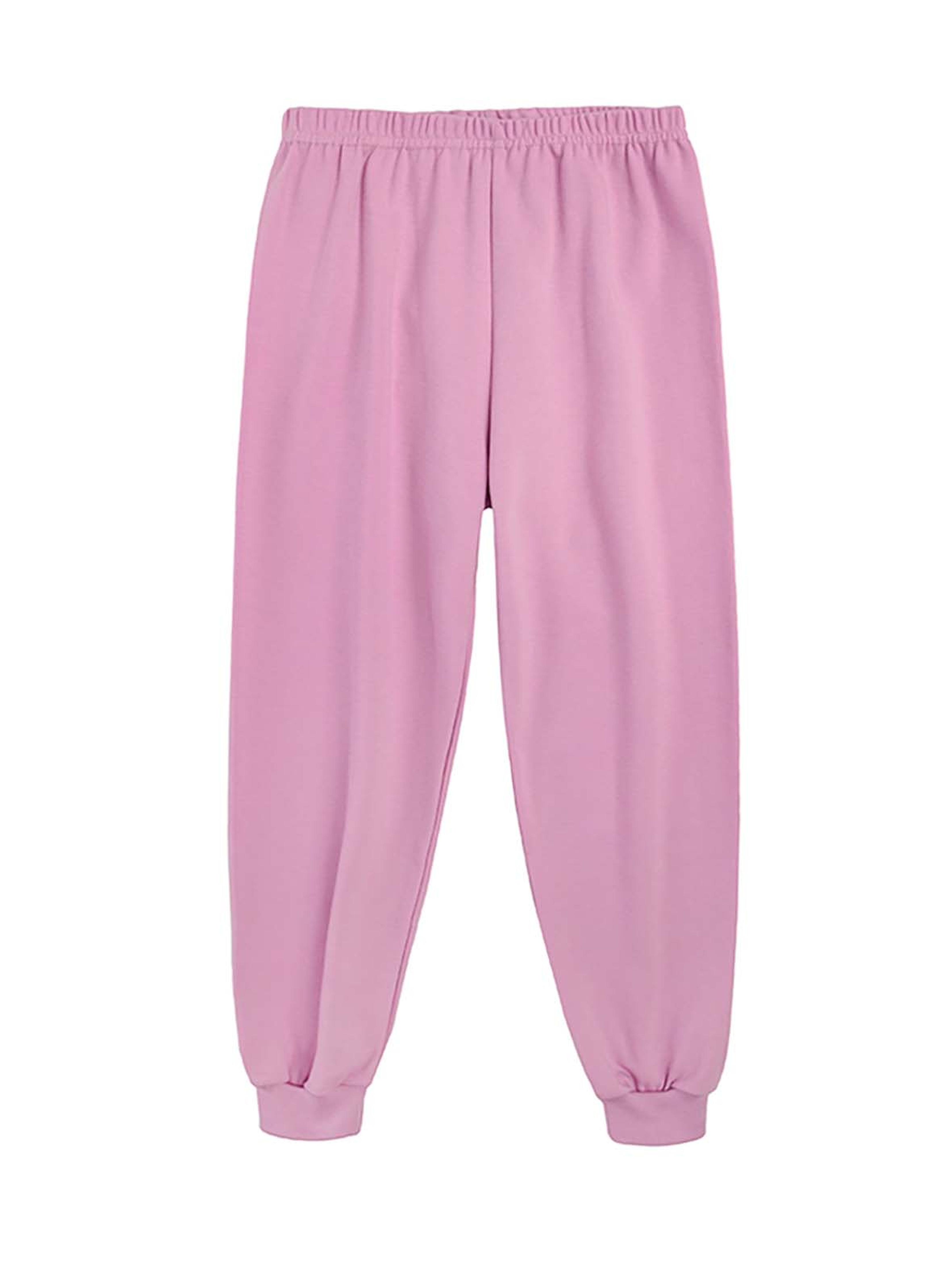 Dziewczęca piżama ciepła szaro-fioletowa Tup Tup- miś