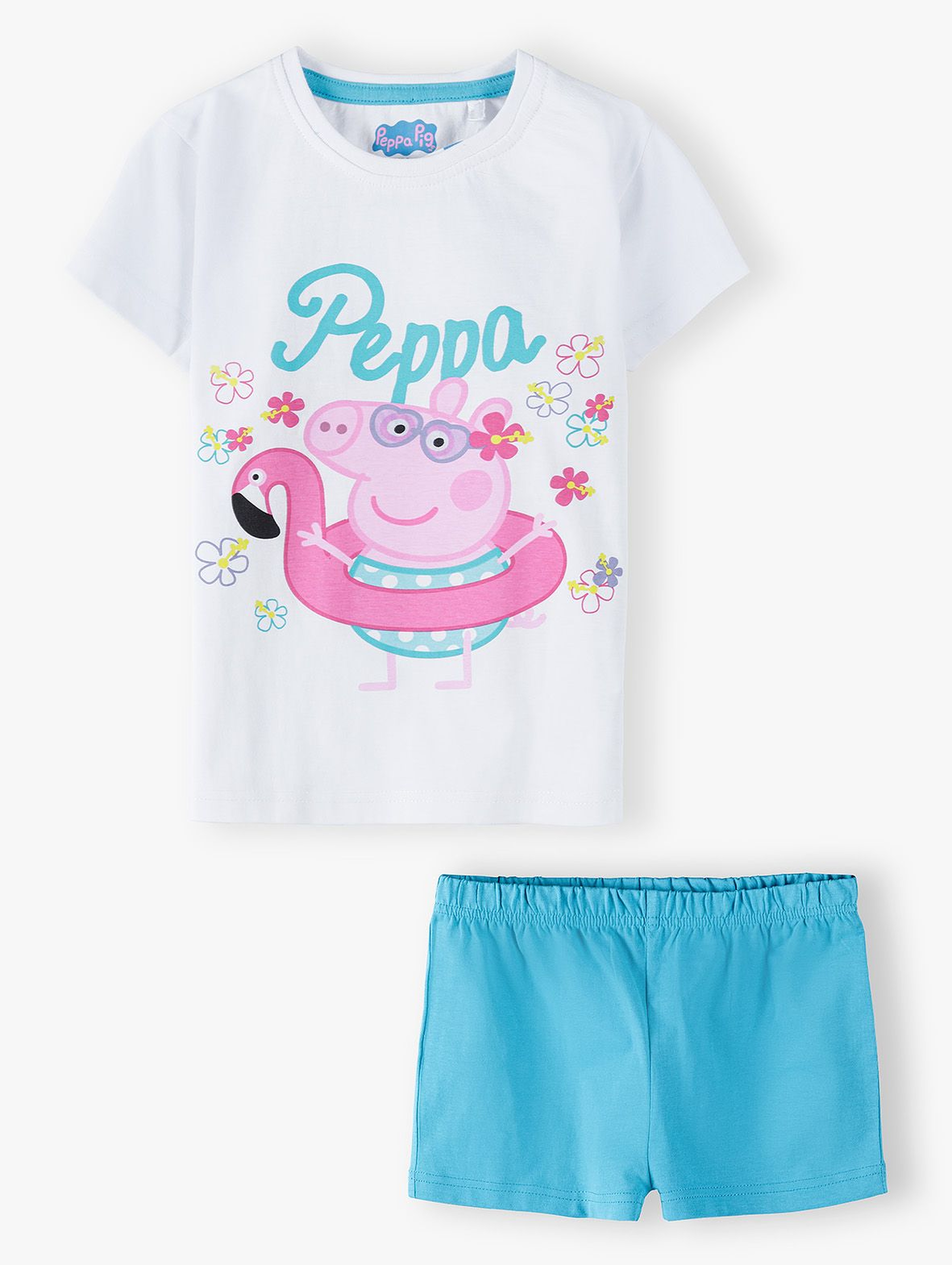 Świnka Peppa - bawełniana piżama dziewczęca