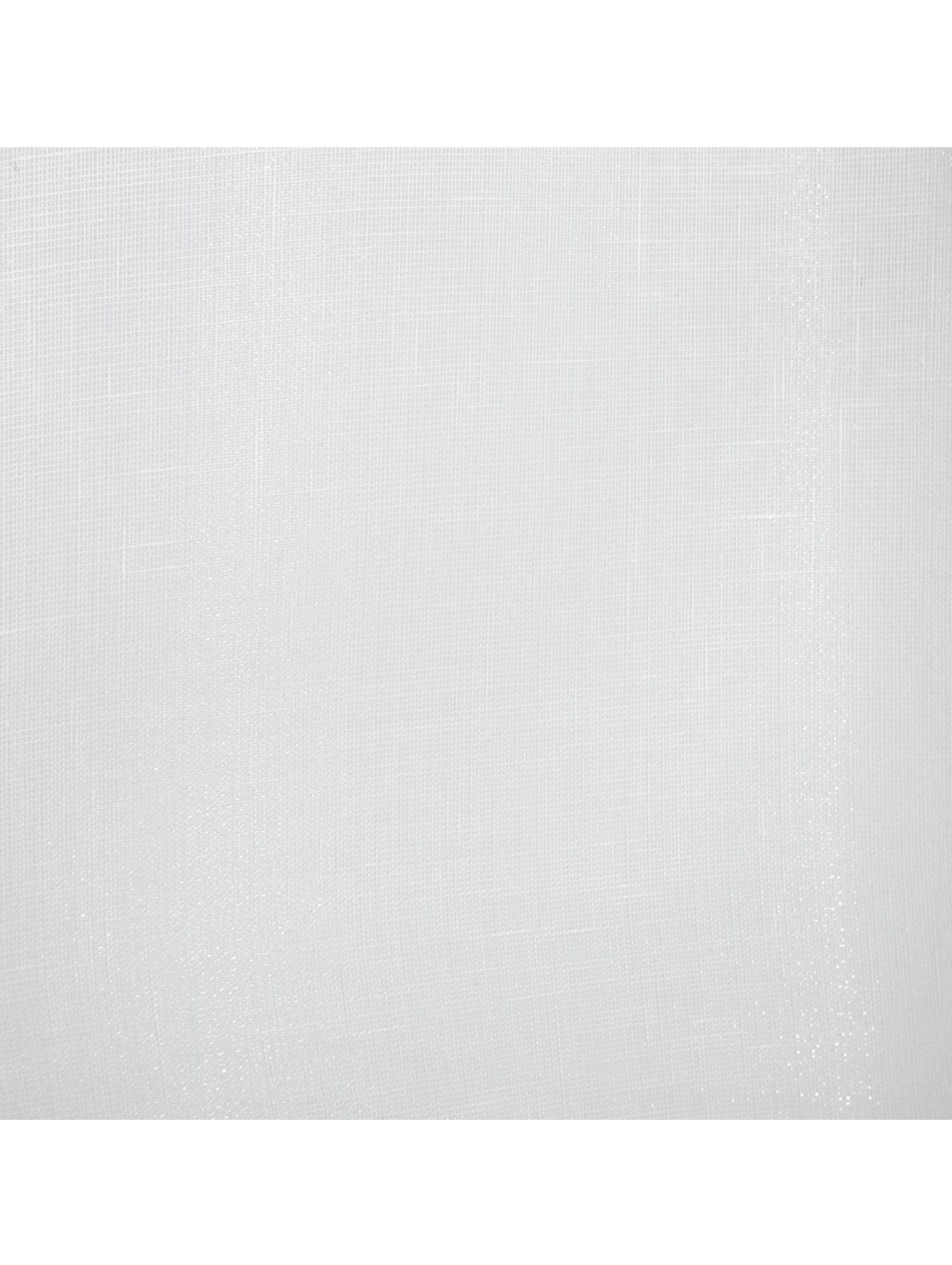Biała firana na taśmie 140x270 cm
