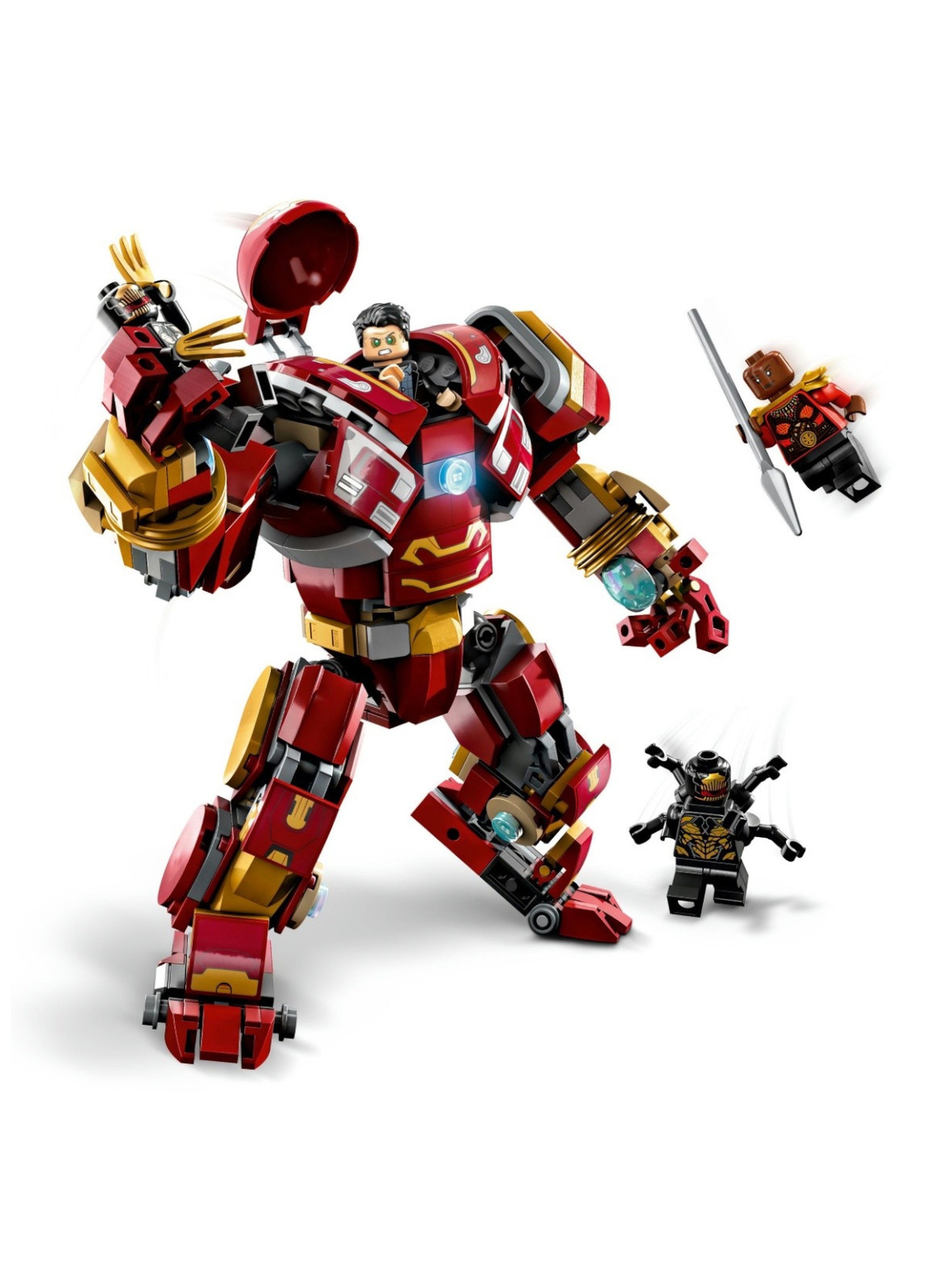 Klocki LEGO Super Heroes 76247 Hulkbuster: bitwa o Wakandę - 385 elementów, wiek 8 +