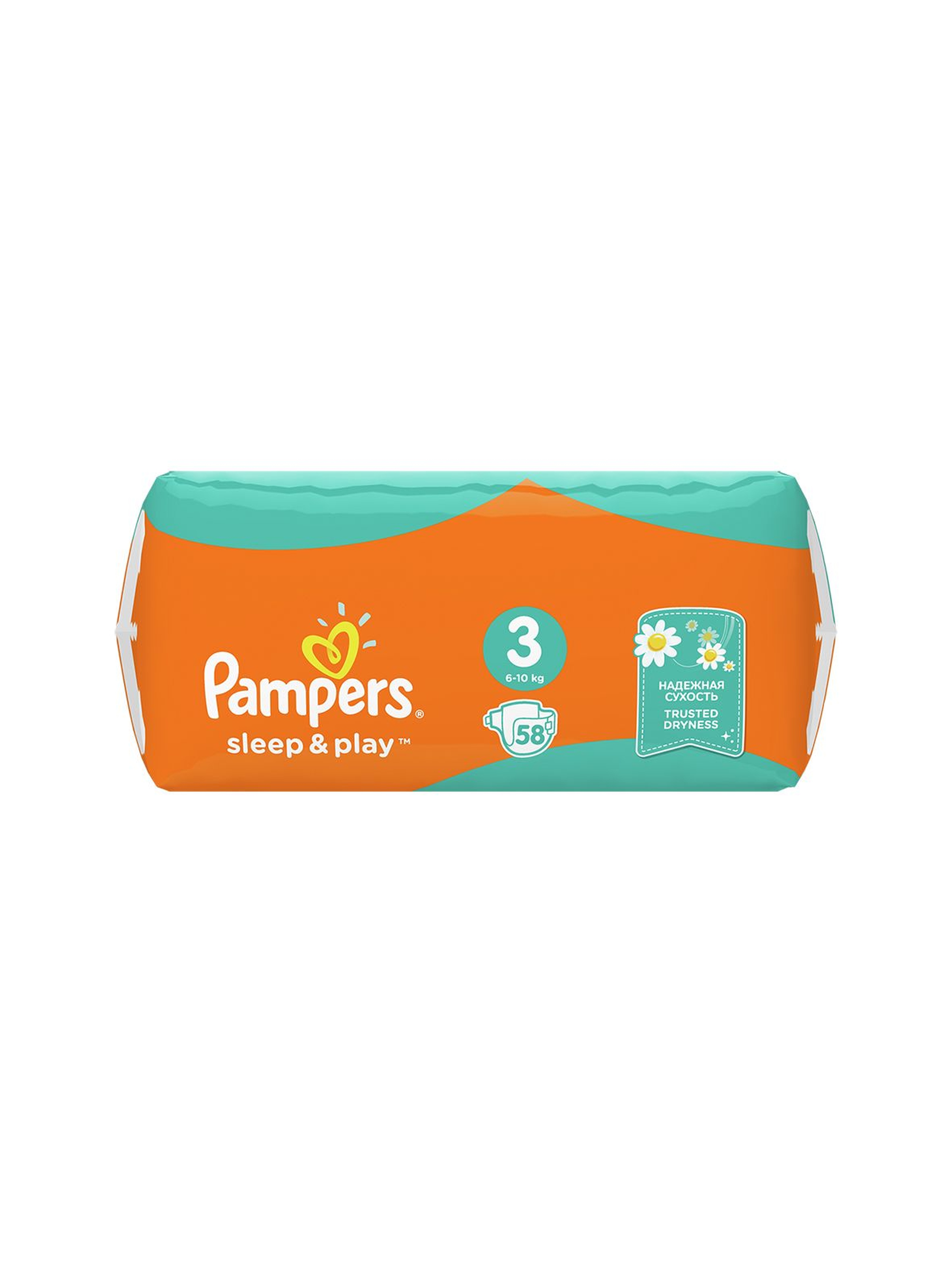 Pampers Sleep&Play, rozmiar 3, 58 szt pieluszek 6–10kg