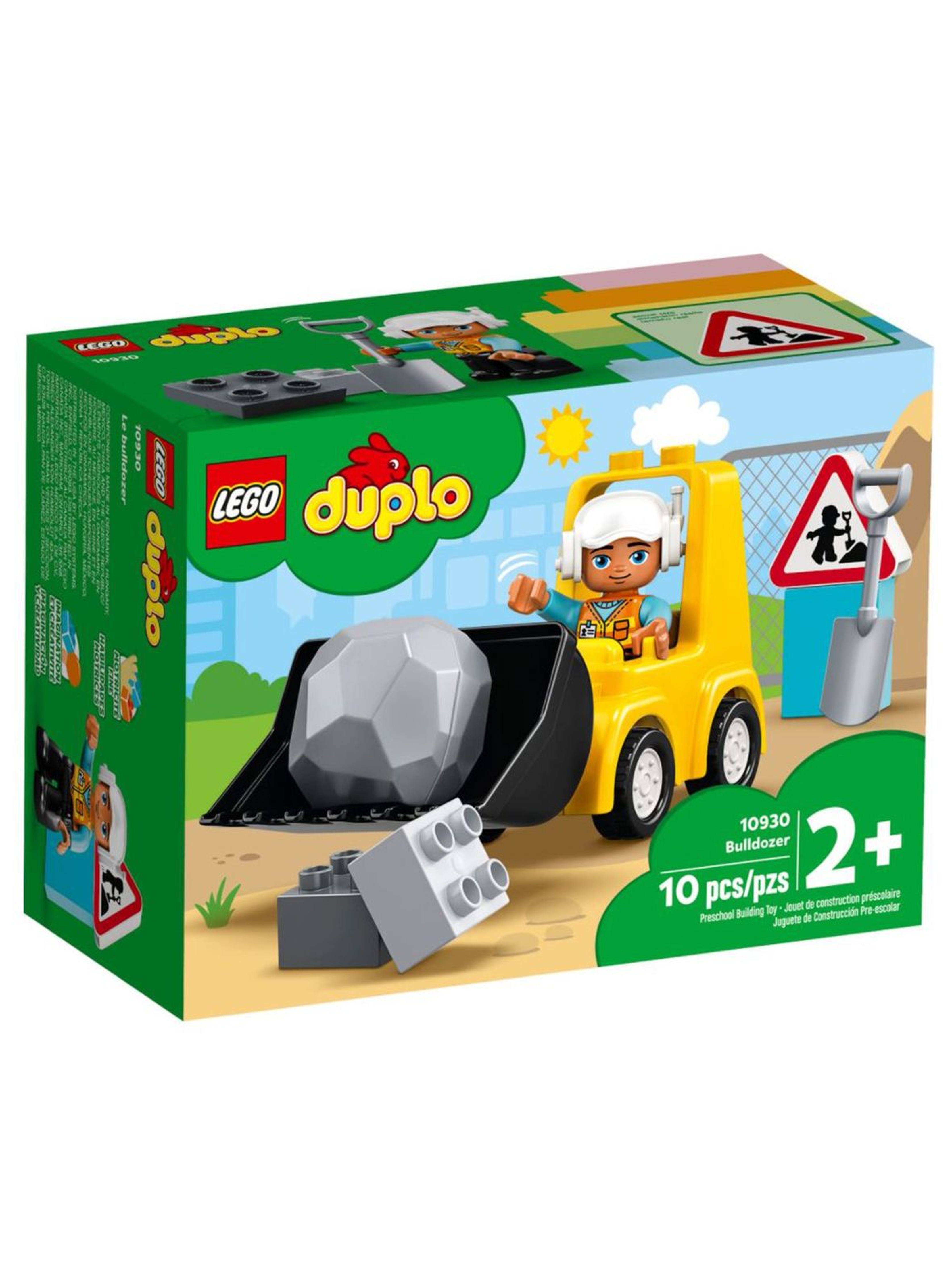 Lego Duplo - Buldożer - 10 elementów wiek 2+