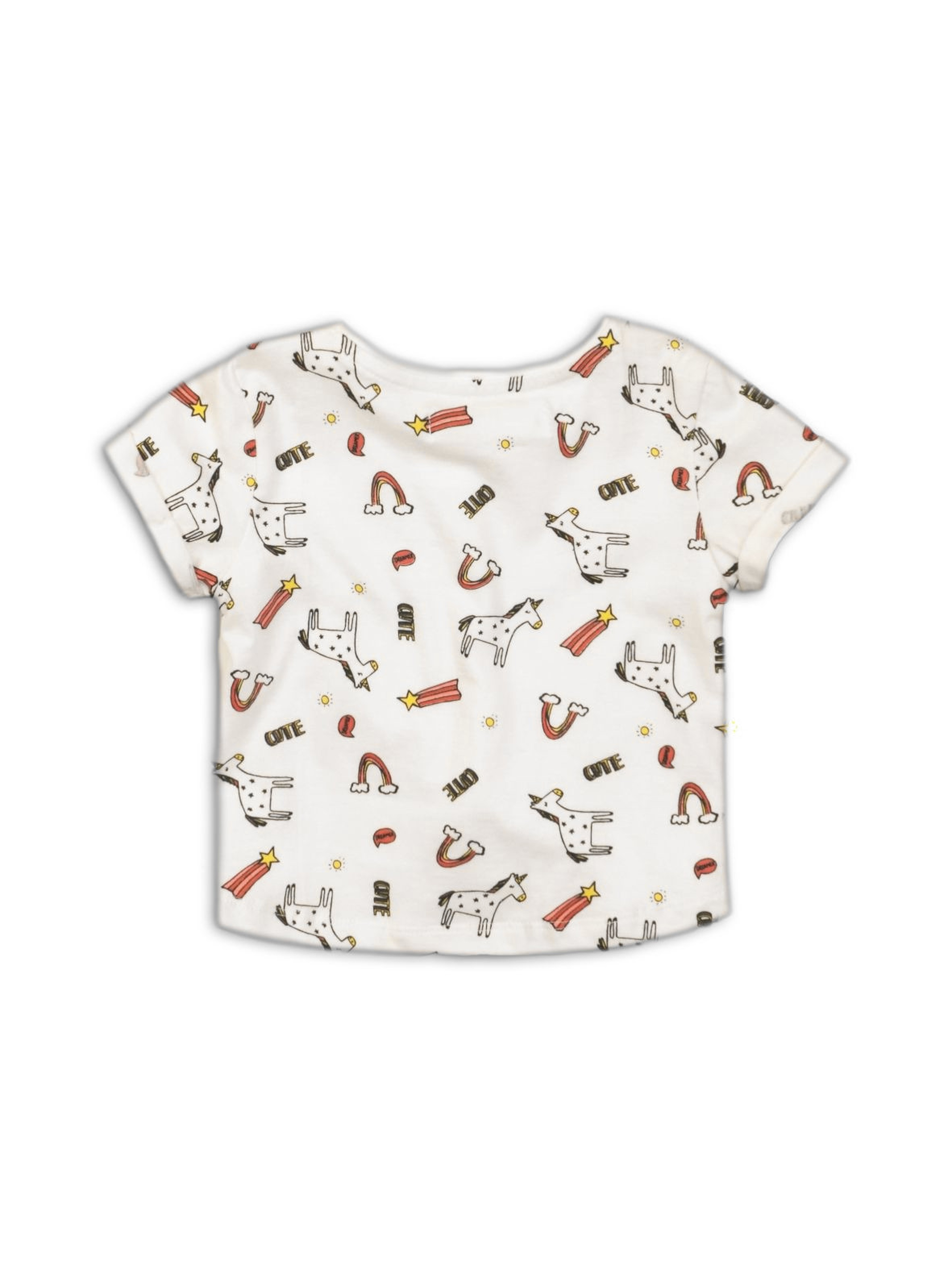 T-shirt w jednorożce dla niemowlaka