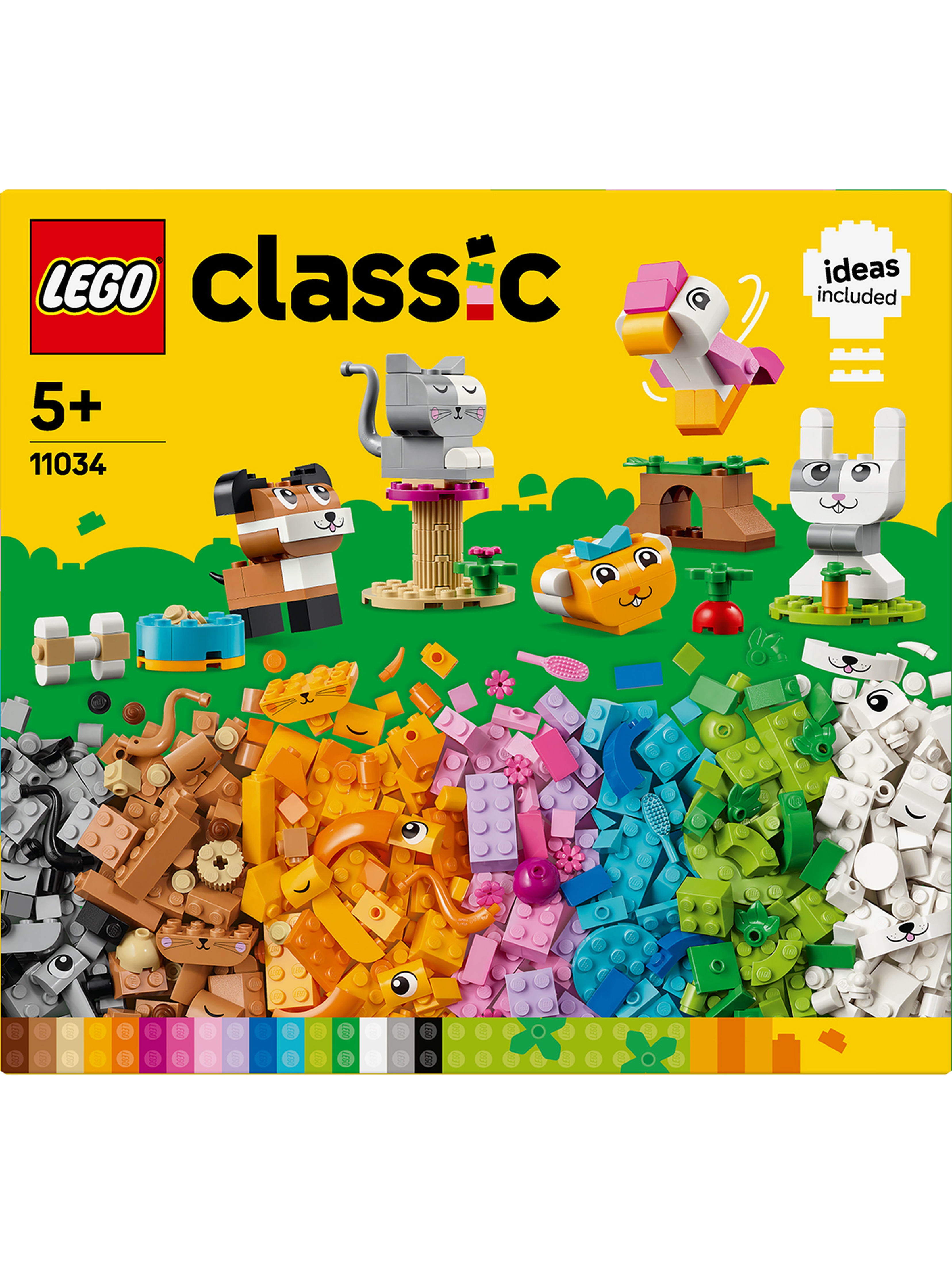 LEGO Klocki Classic 11034 Kreatywne zwierzątka