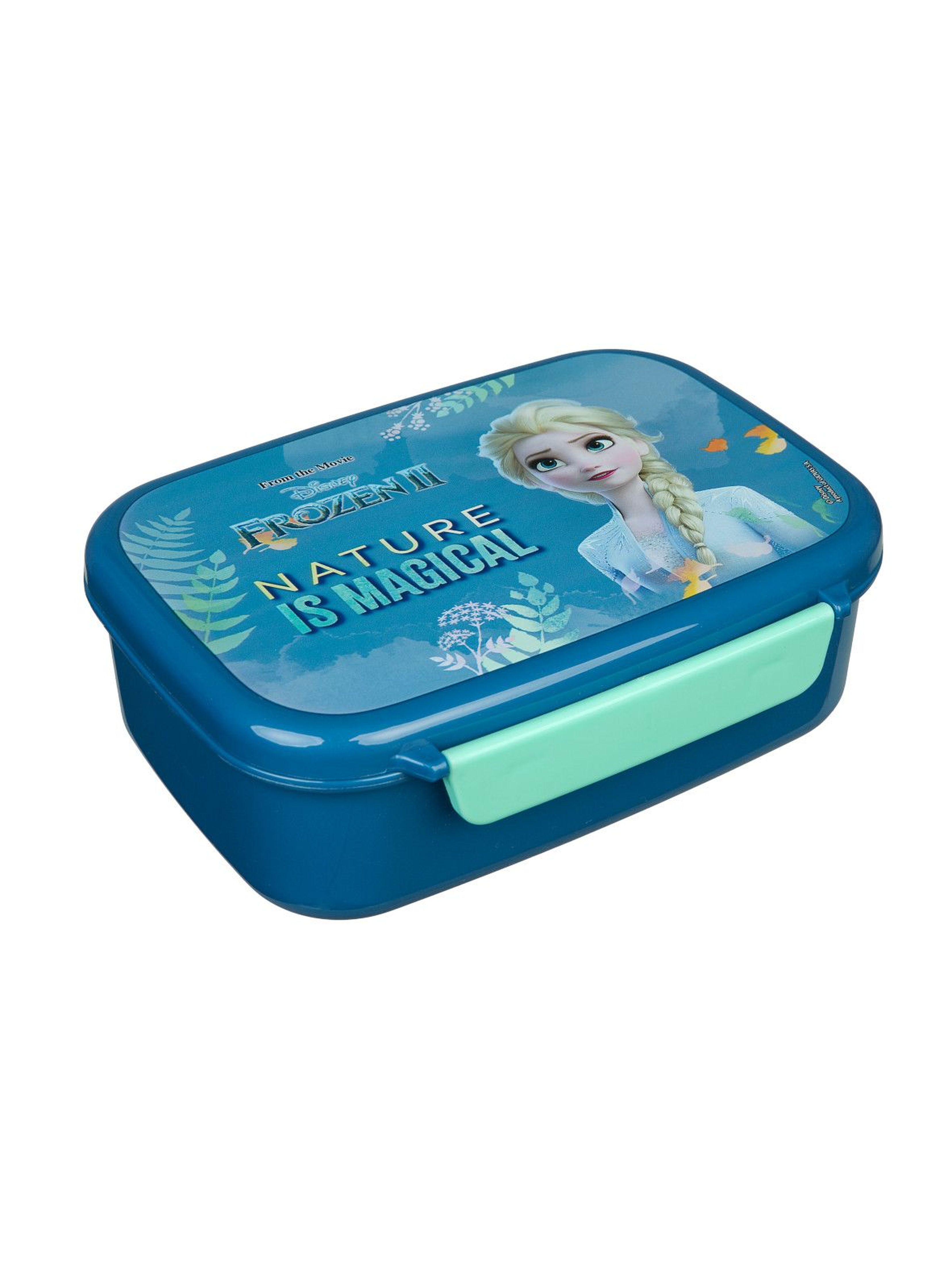Pudełko śniadaniowe dla dziewczynki Frozen - niebieskie