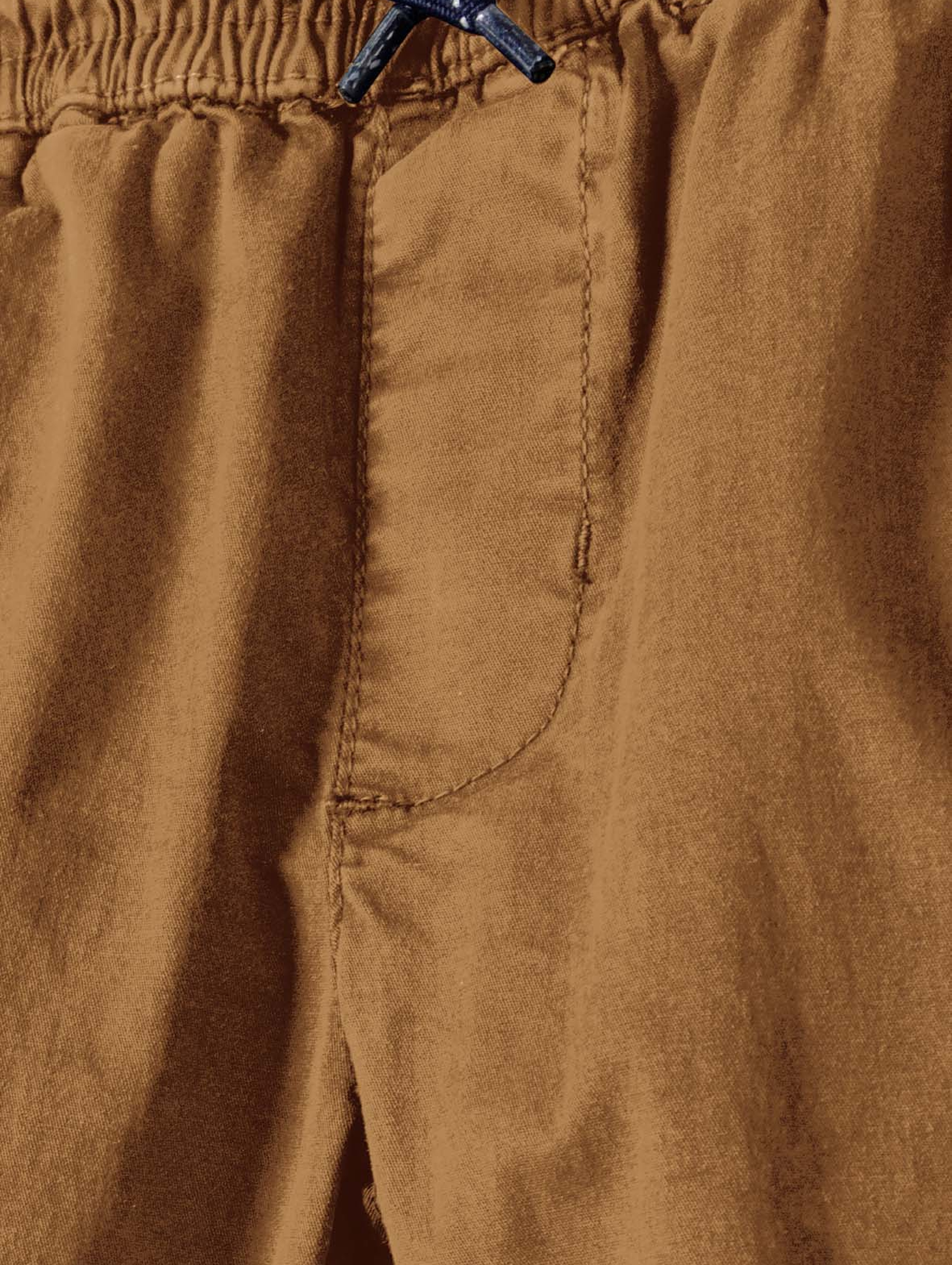 Spodnie brązowe typu bojówki dla chłopca
