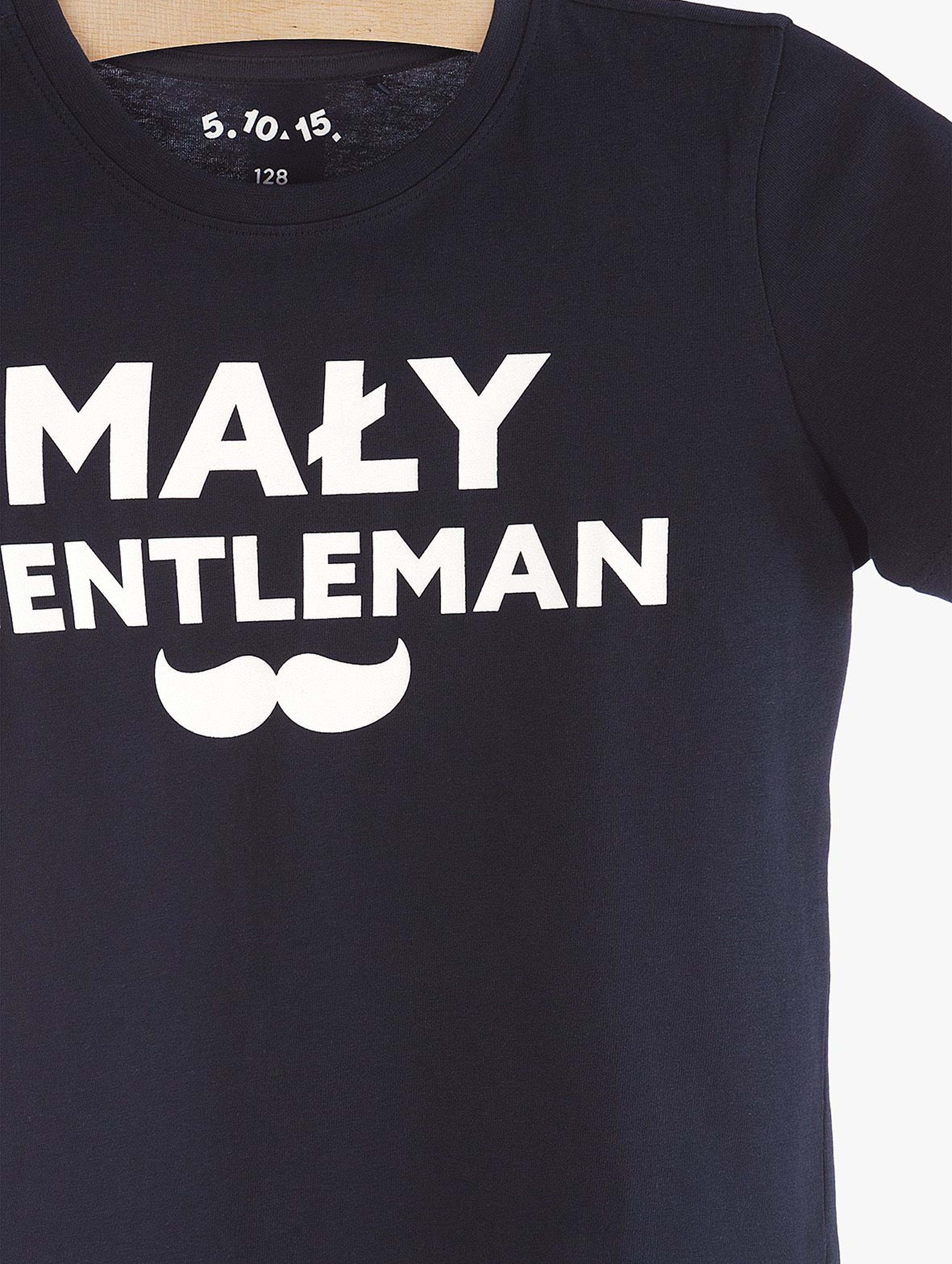 T-shirt chłopięcy "Mały Dżentelmen"