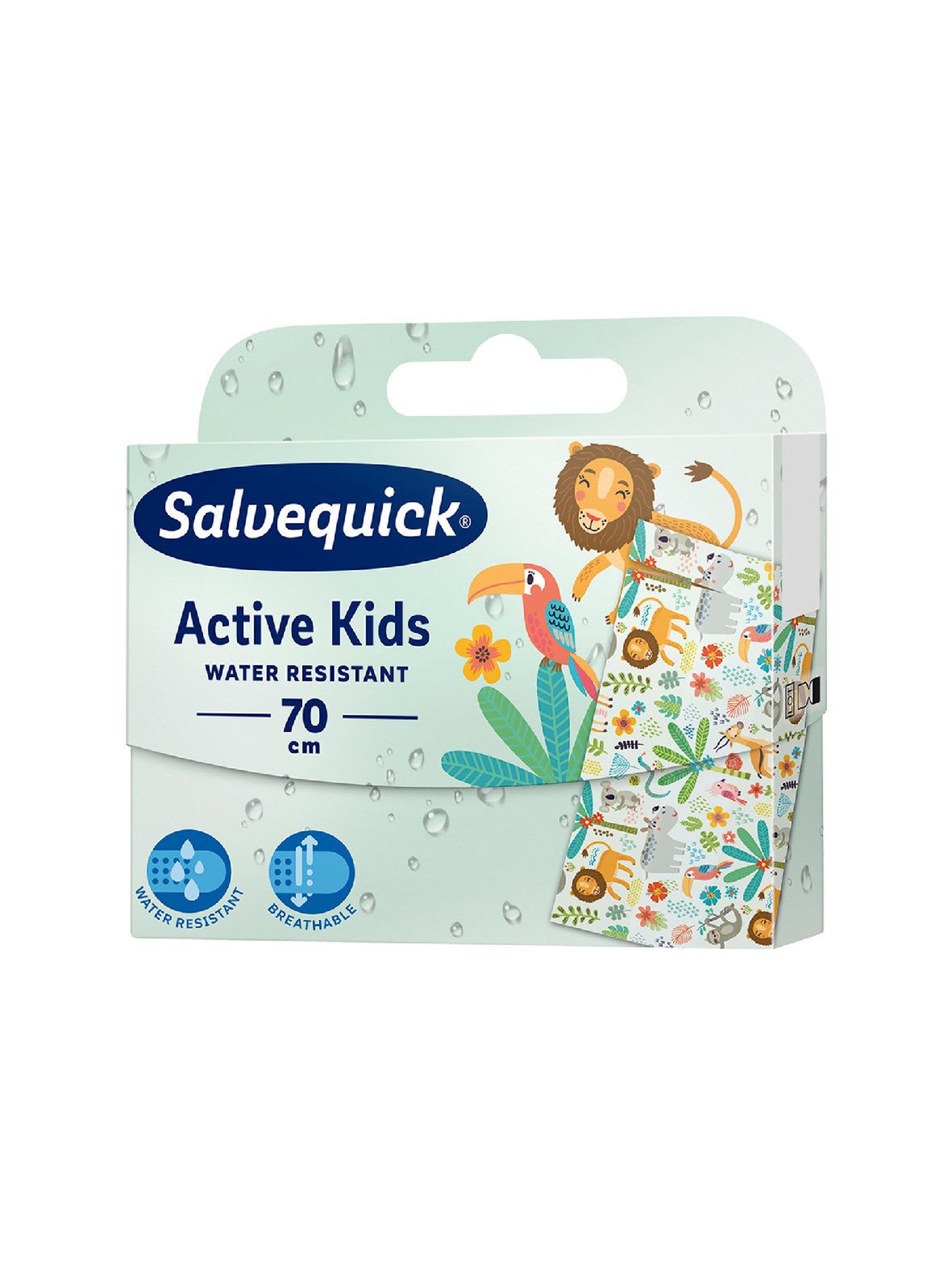SALVEQUICK plastry KIDS Active Kids 70cm