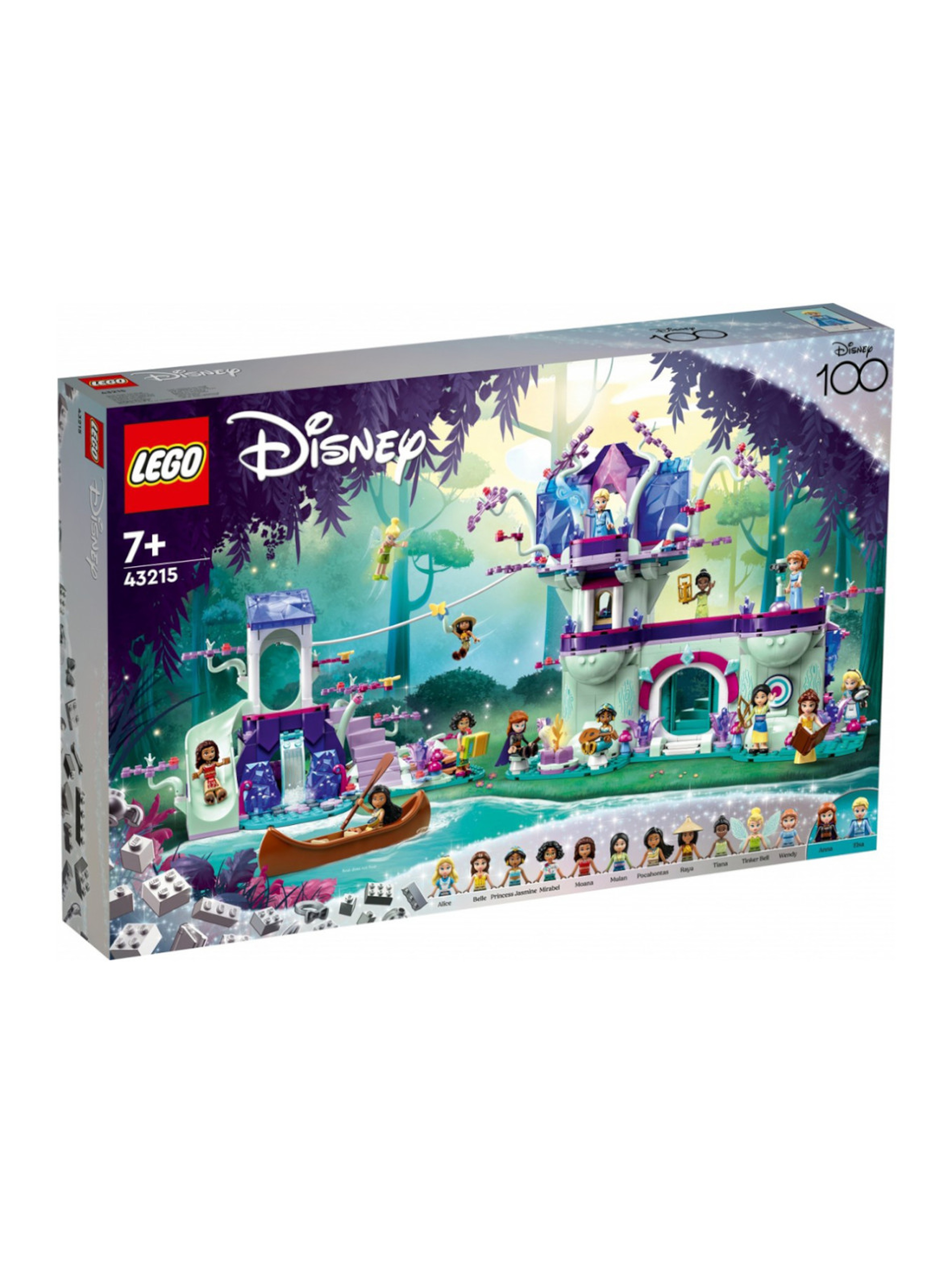 Klocki LEGO Disney Classic 43215 Zaczarowany domek na drzewie - 1016 elementów, wiek 7 +