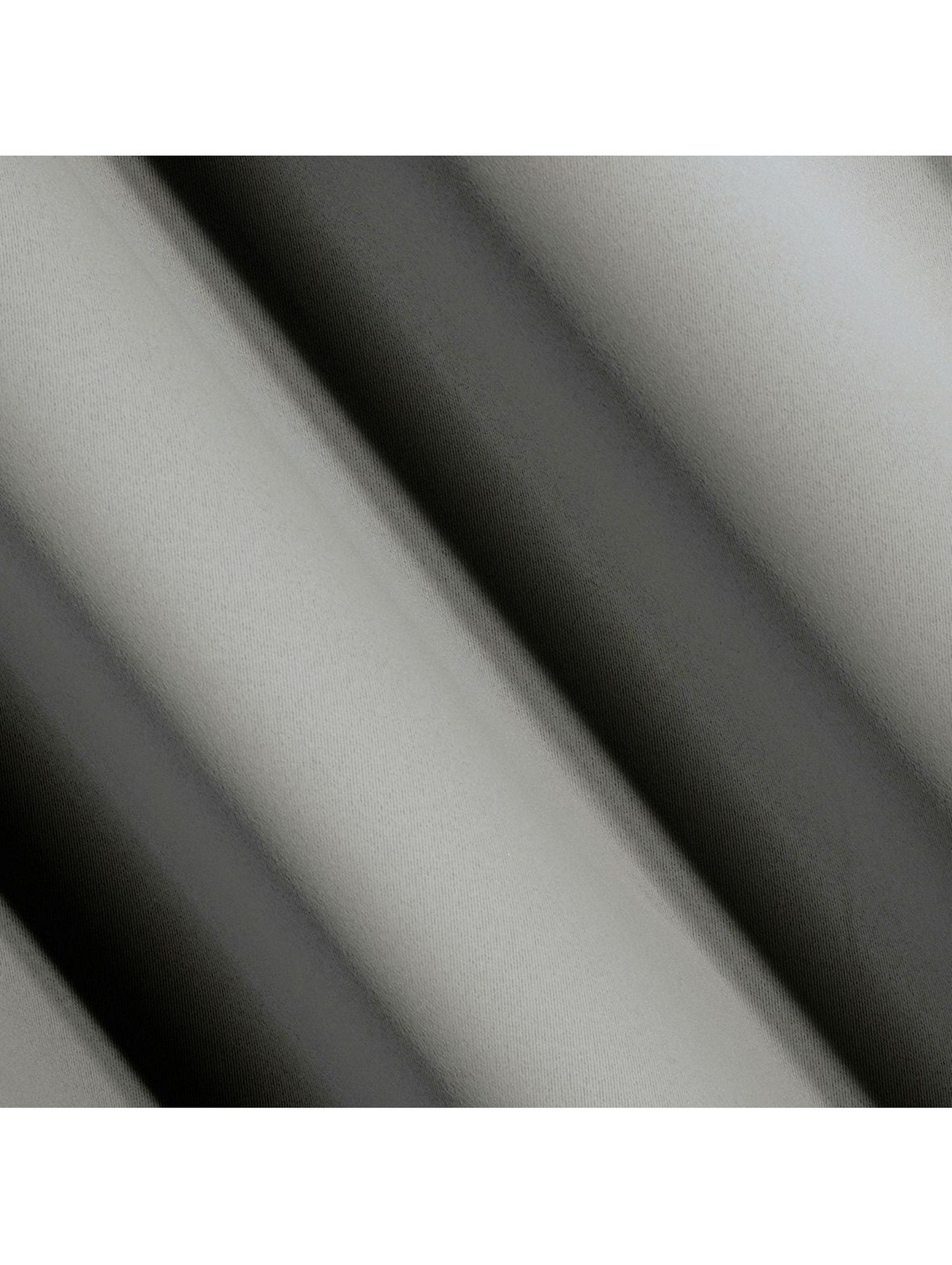 Zasłona jednokolorowa - szara - 135x250cm