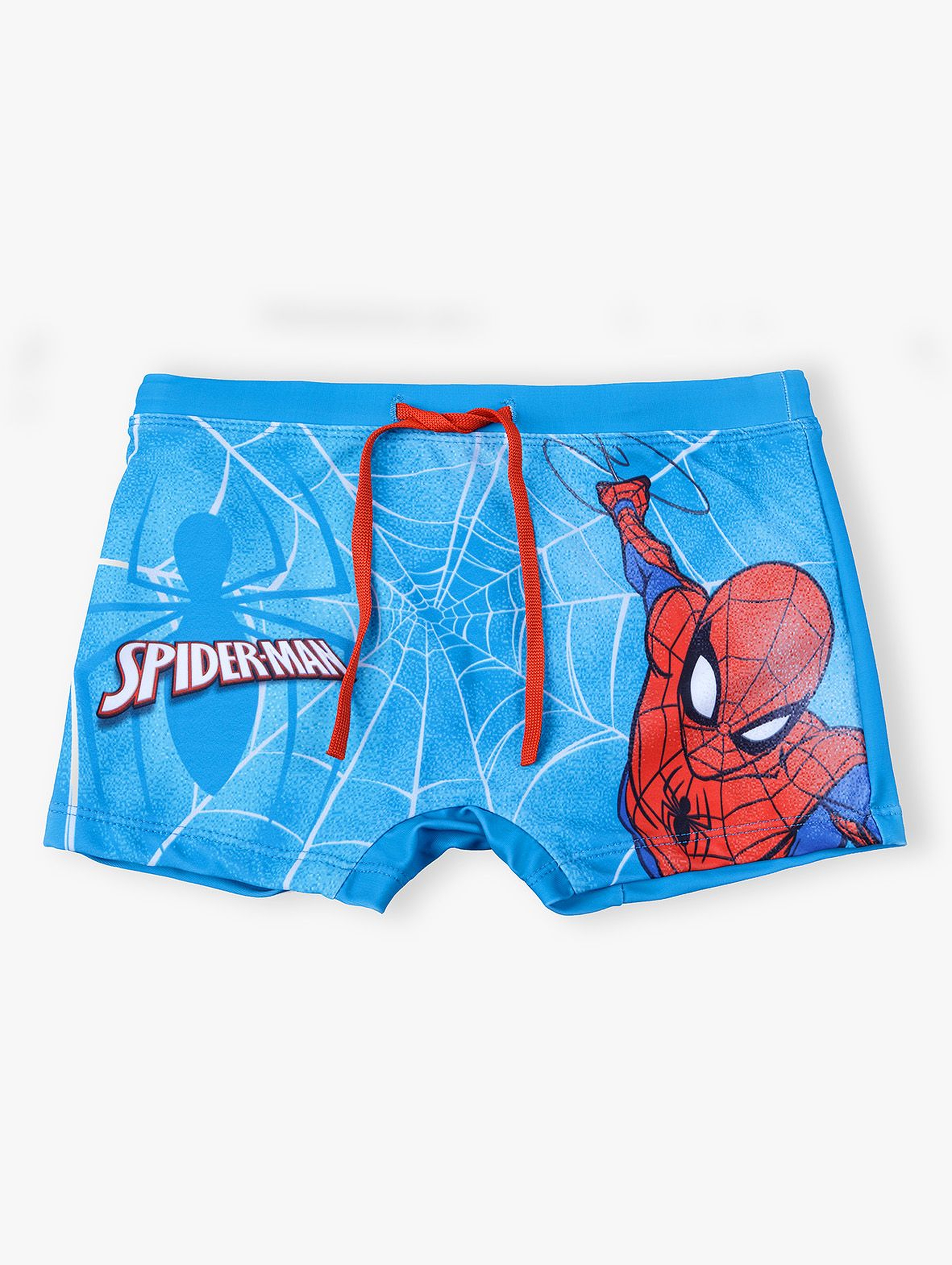 Bokserki kąpielowe Spiderman- niebieskie
