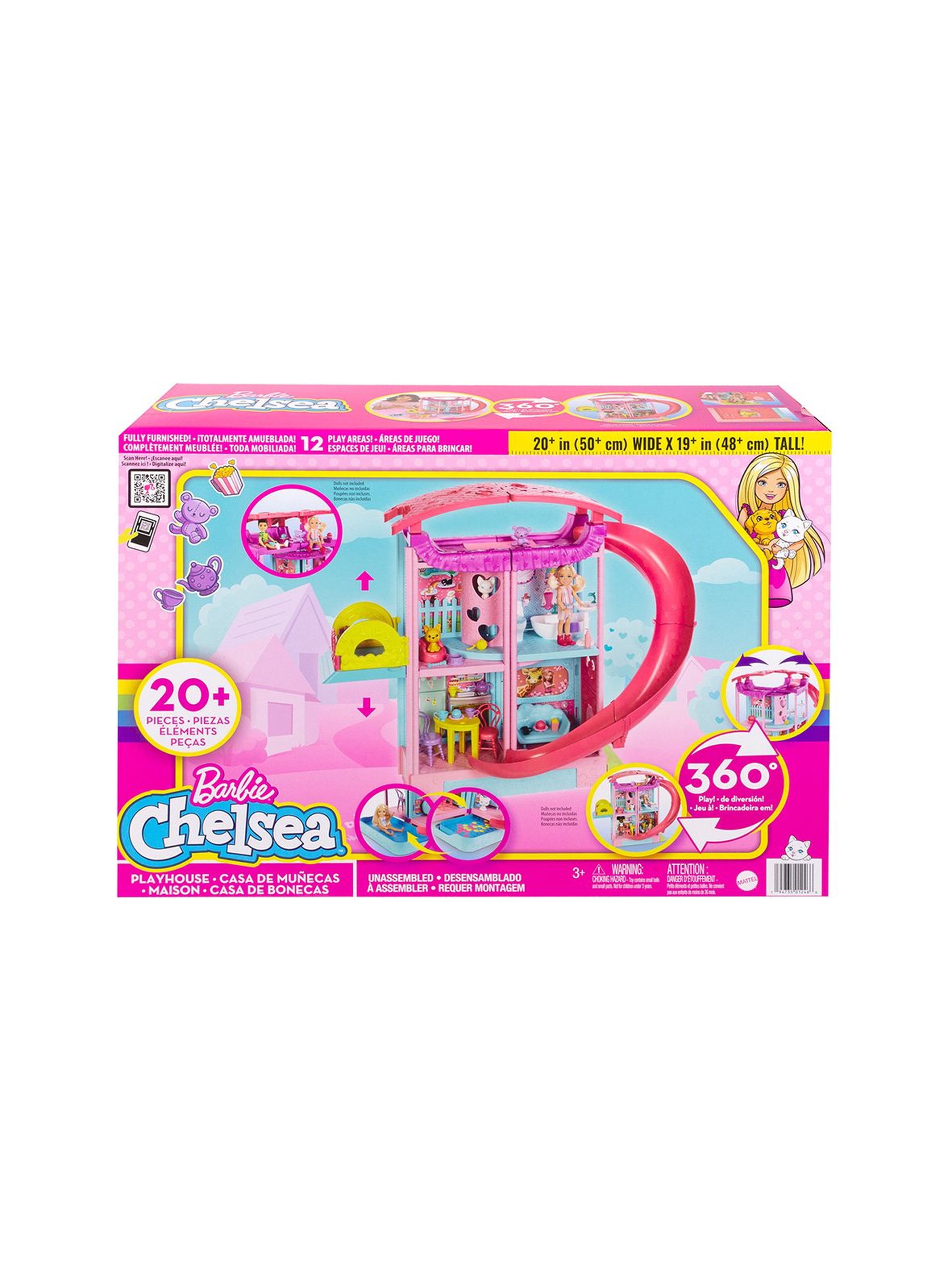 Barbie Chelsea- Domek zabaw 3+