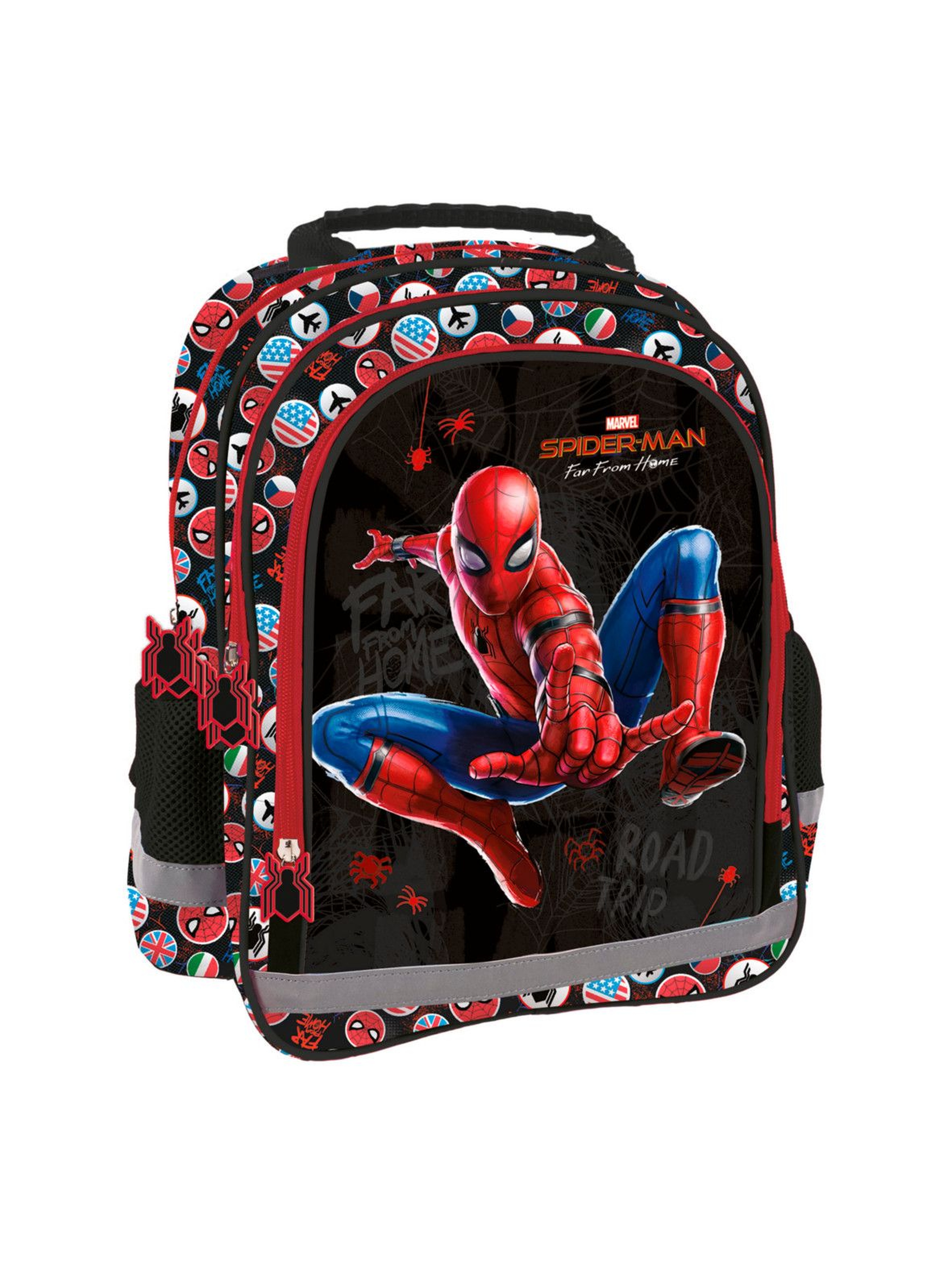 Plecak chłopięcy dzkolny z odblaskiem Spiderman