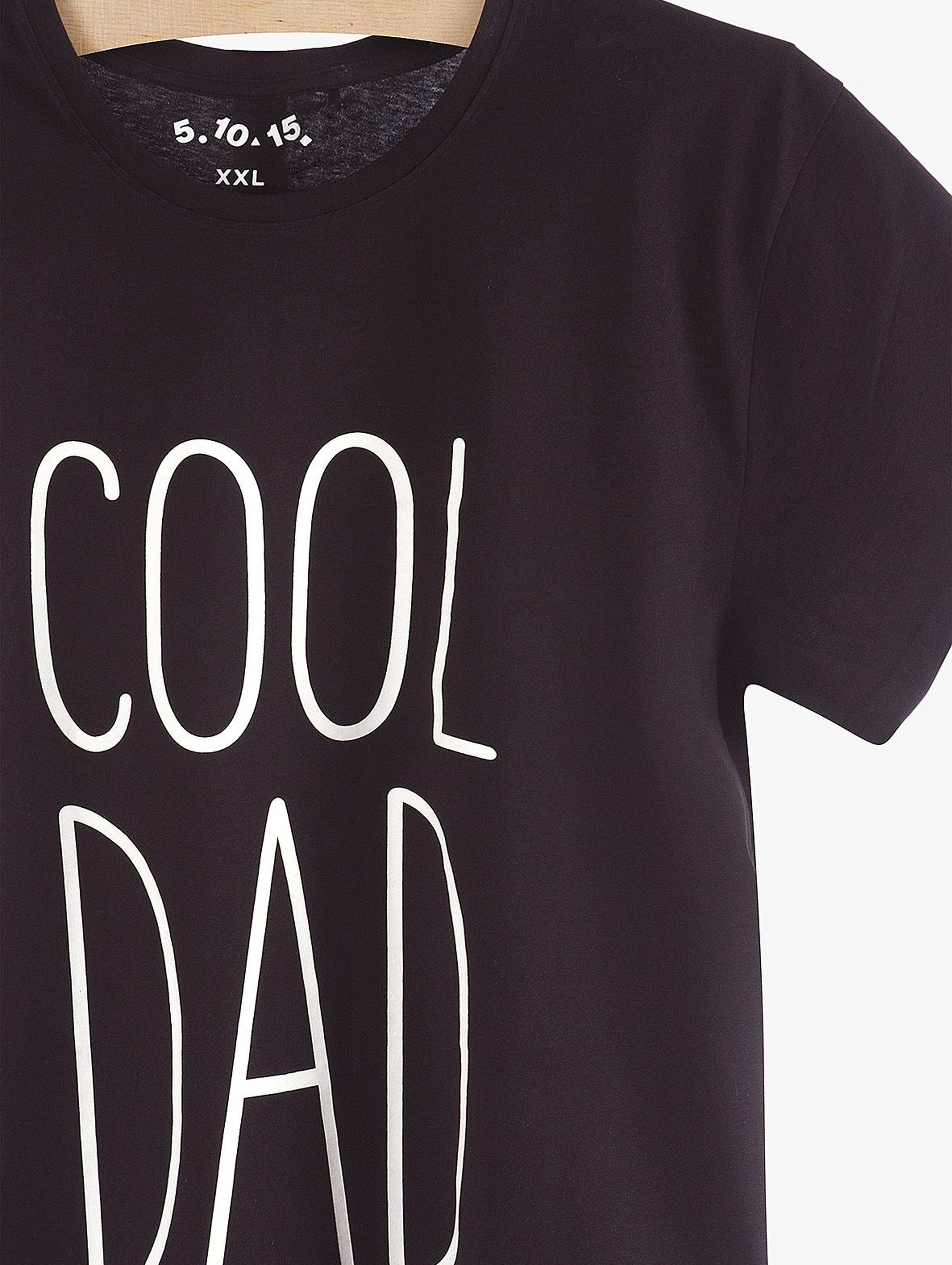 T-shirt męski bawełniany z napisem "Cool Dad"
