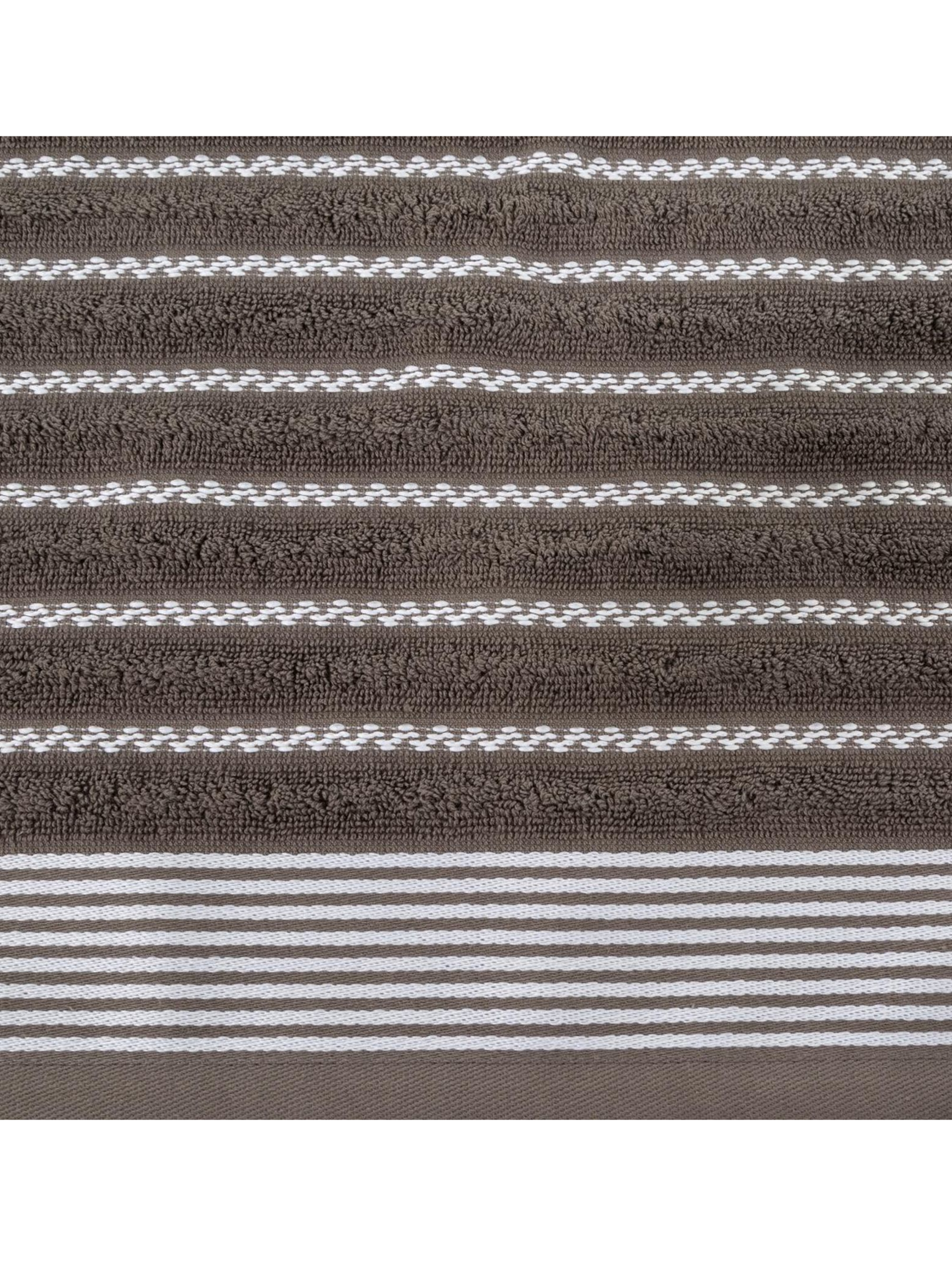Ręcznik d91 leo (03) 50x90 cm ciemnobrązowy