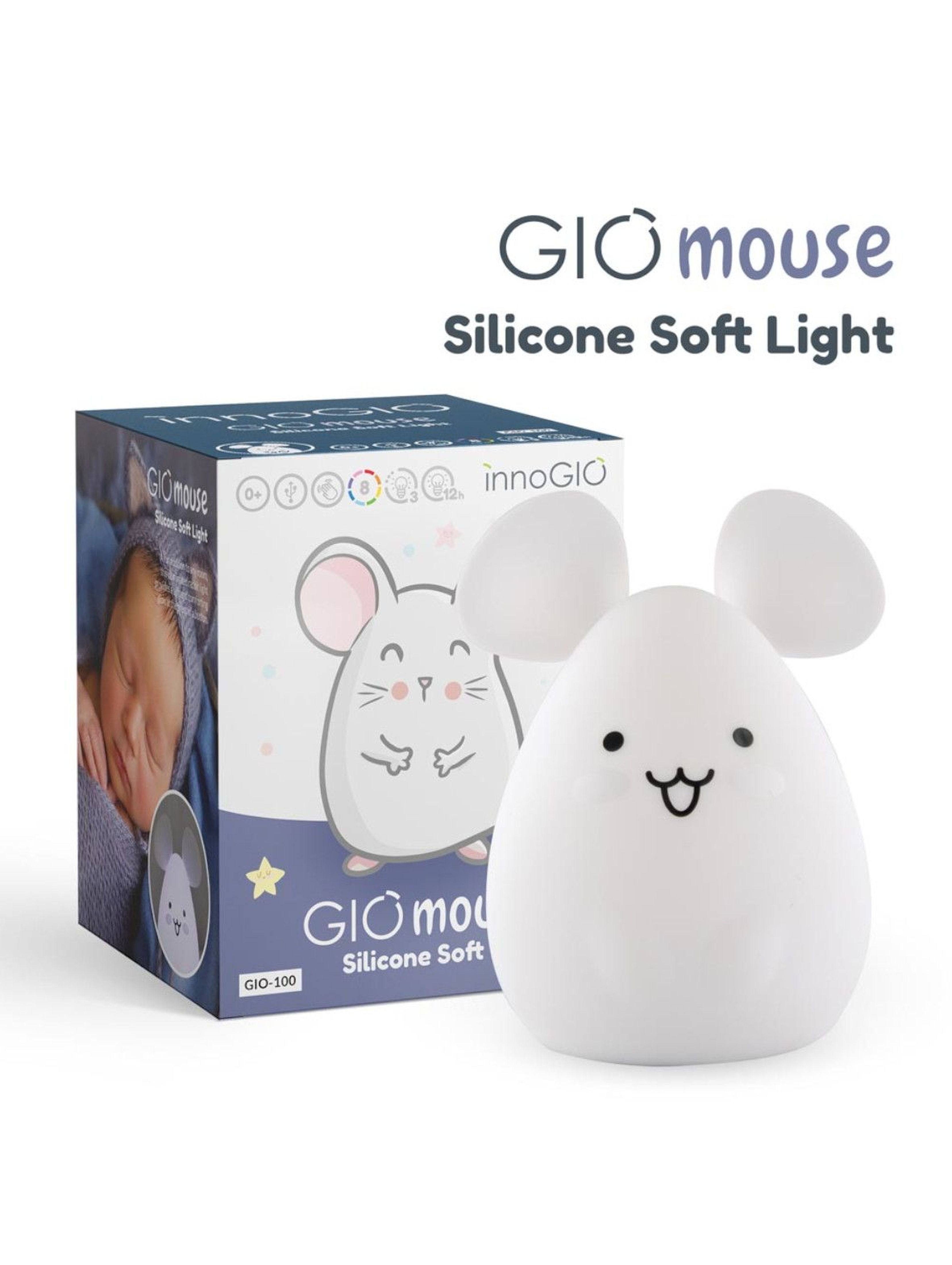 Silikonowa lampka GIOMouse Gio-100