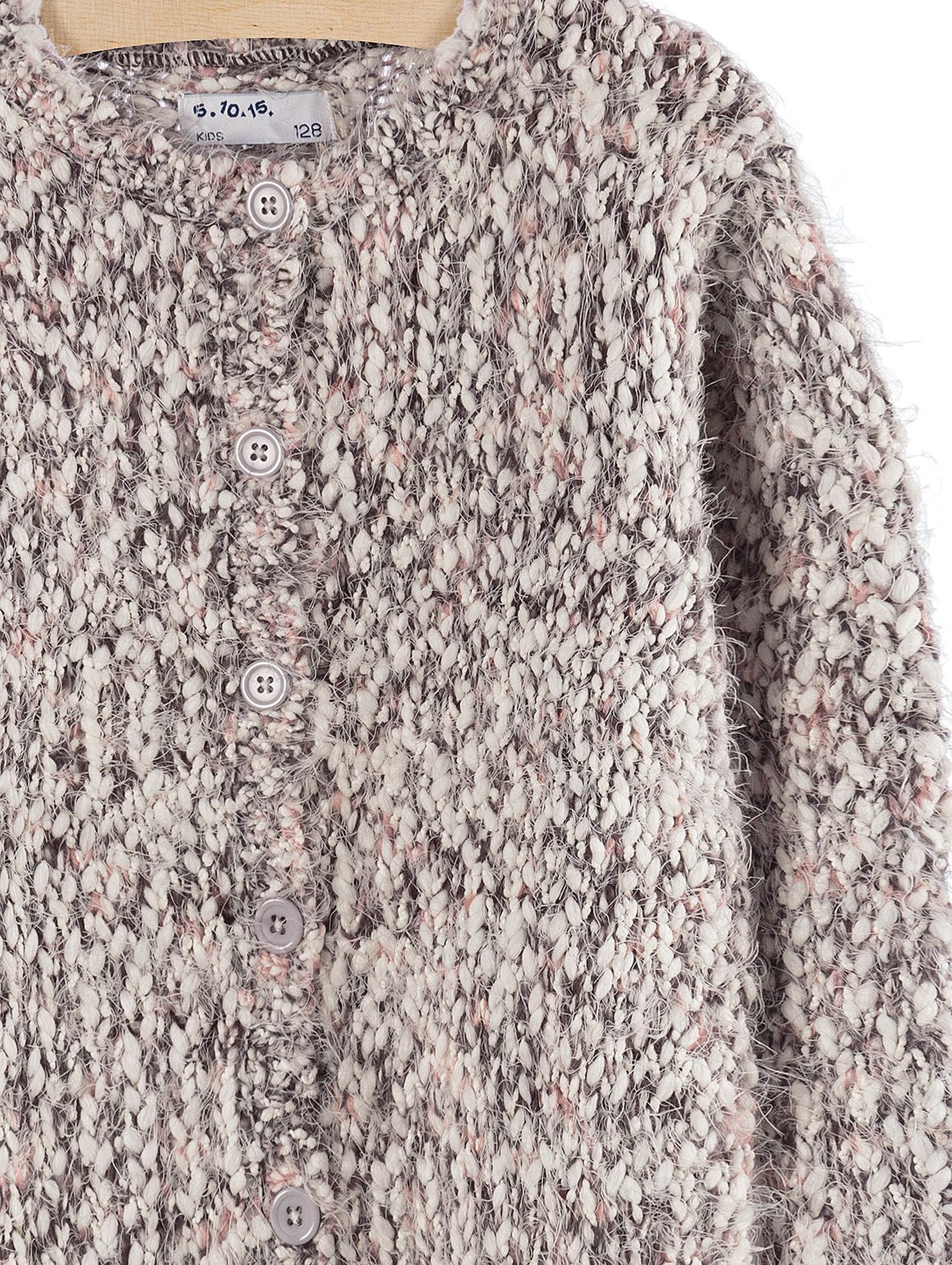 Sweter dla dziewczynki- zapinany na guziki