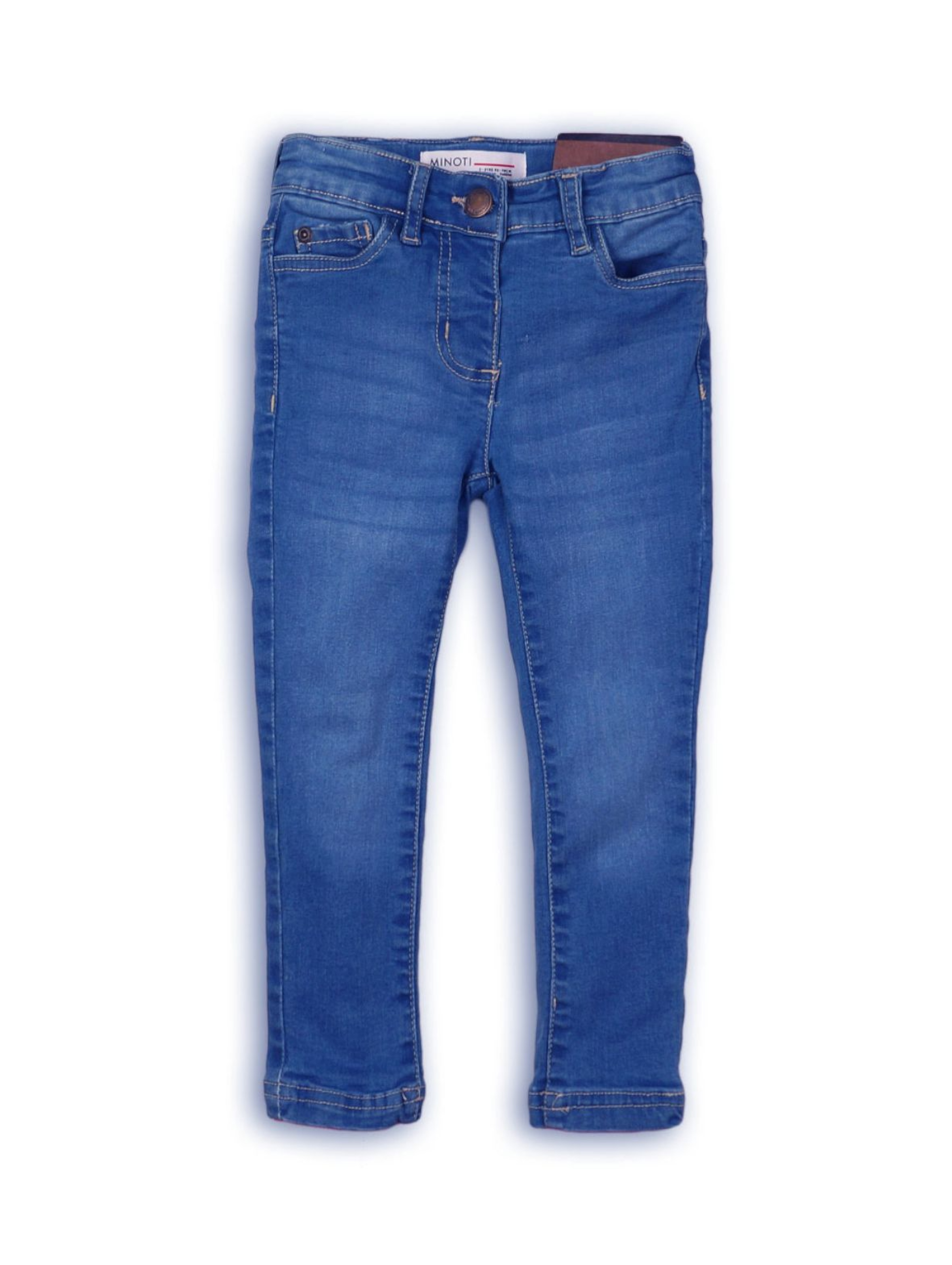 Spodnie dziewczęce jeansowe-niebieskie