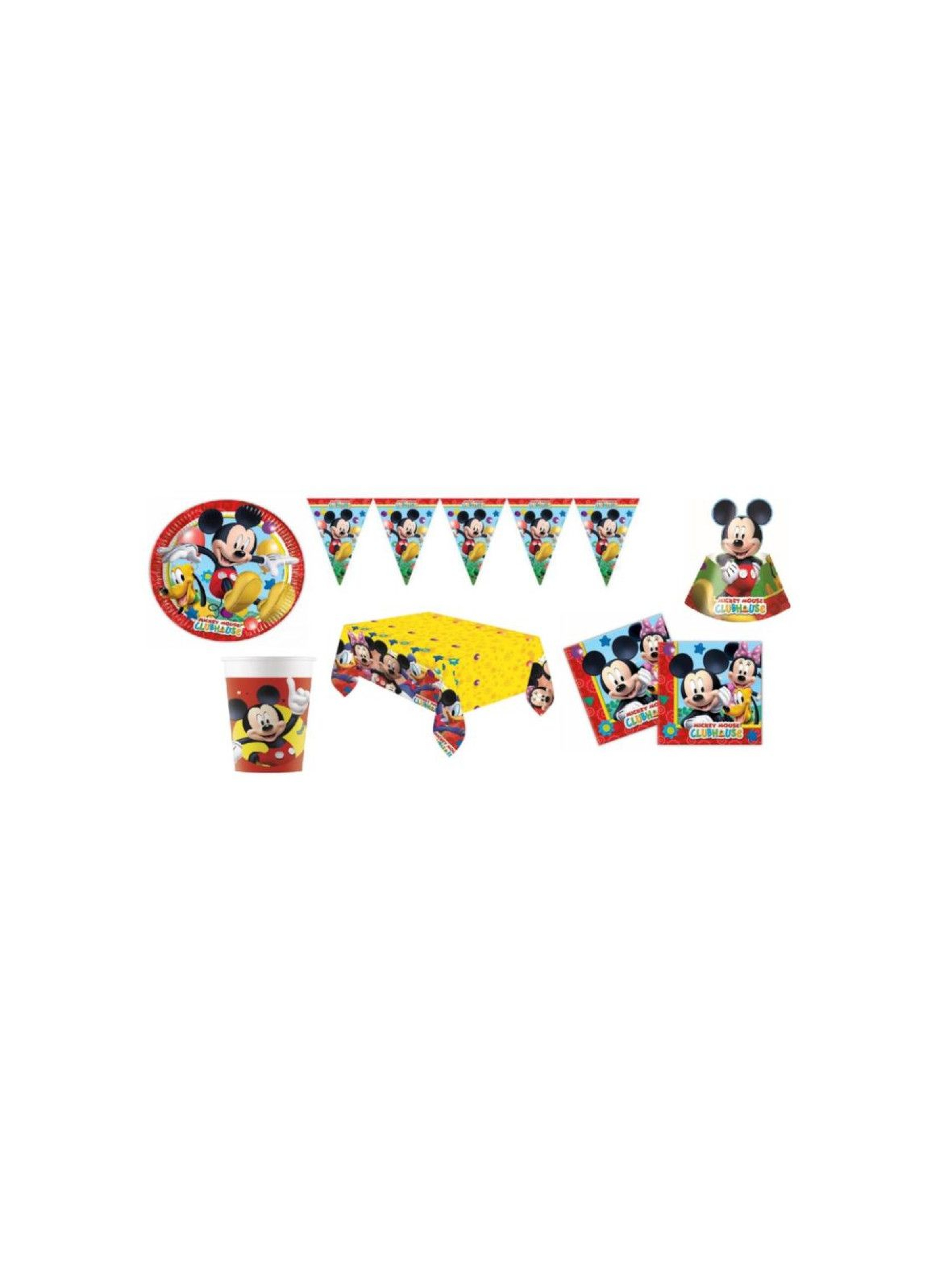 Zestaw urodzinowy Myszka Mickey        - 44 elementy