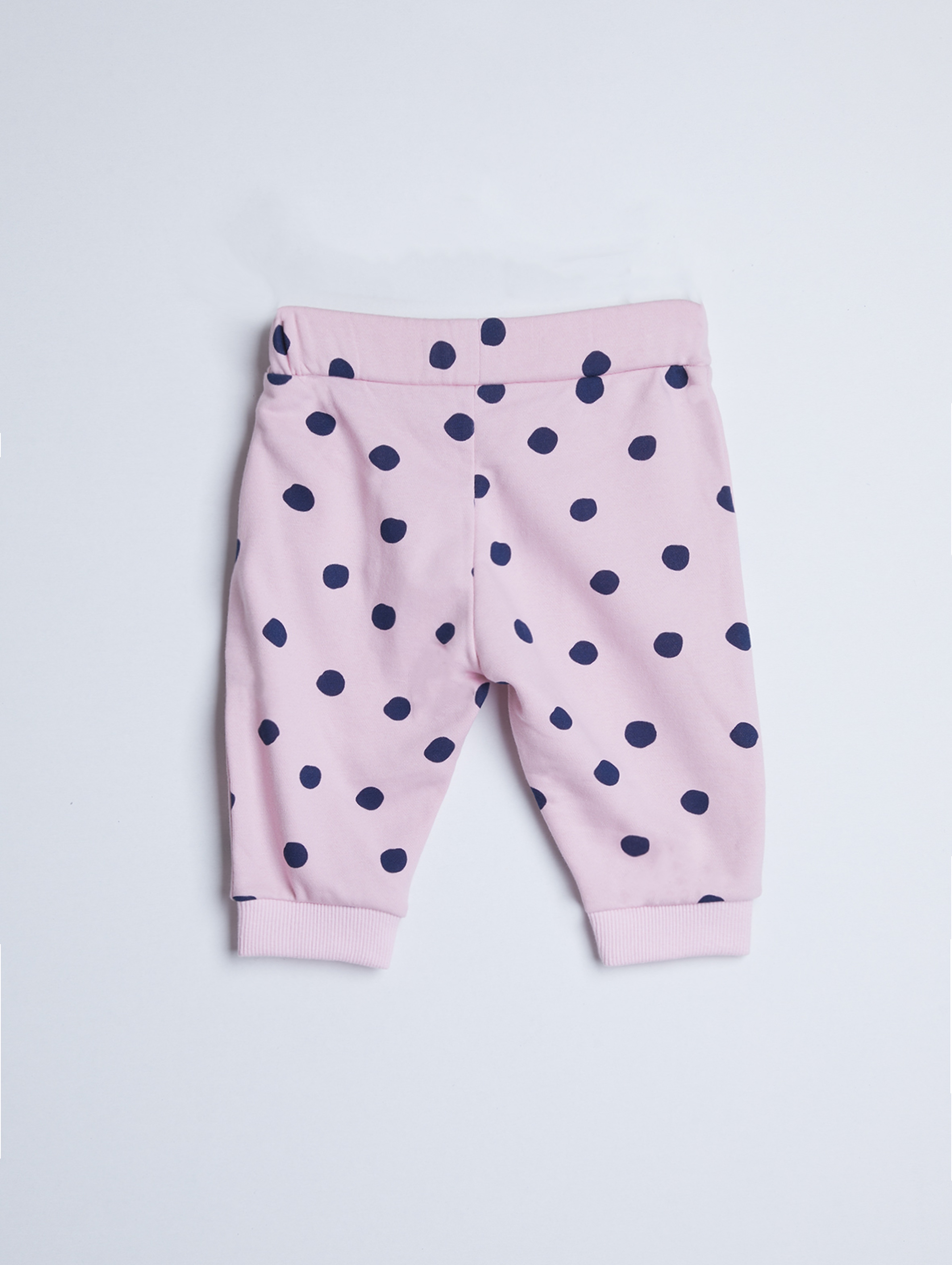 Różowy komplet niemowlęcy z miękkiej dzianiny - Limited Edition