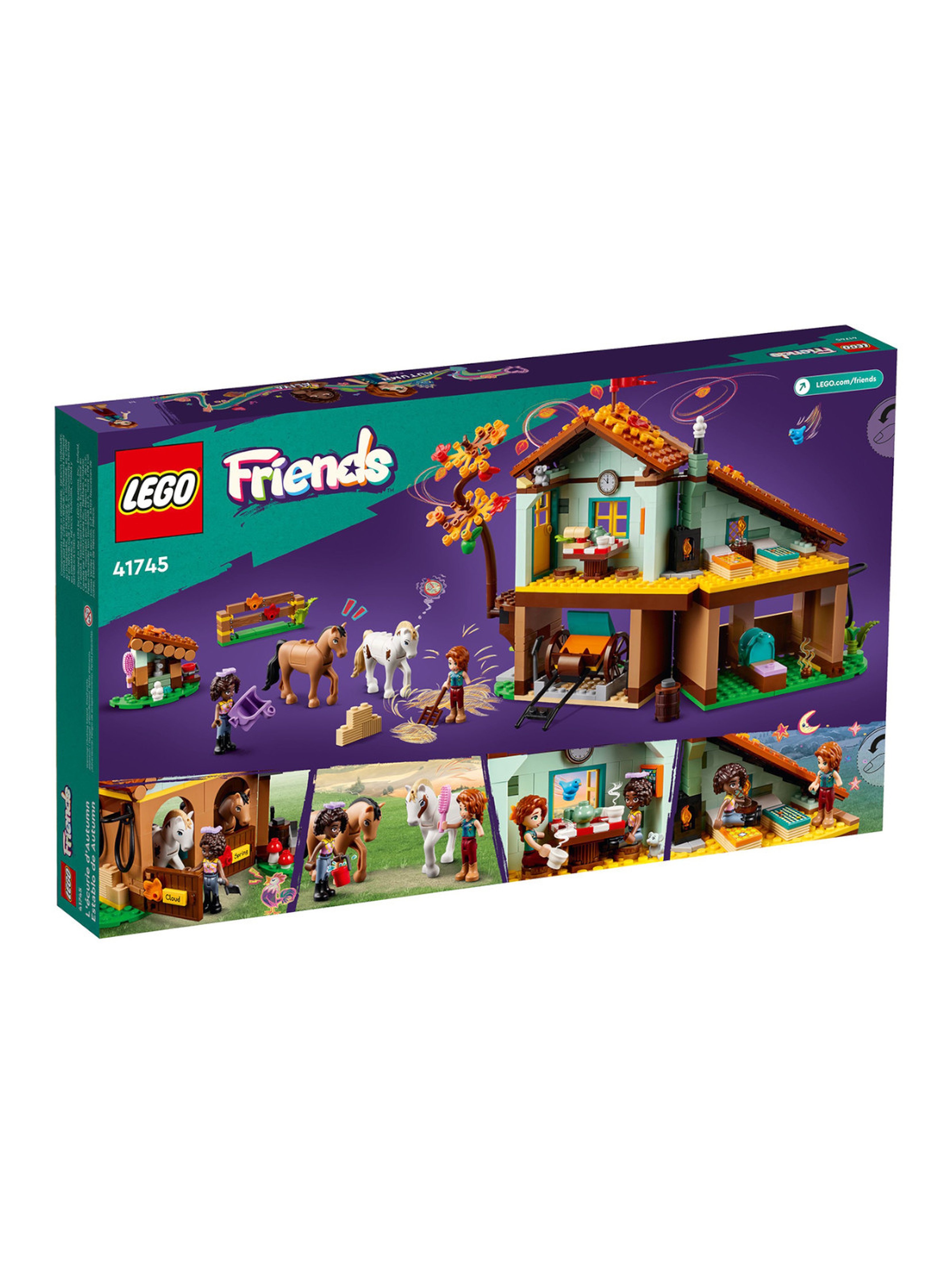 Klocki LEGO Friends 41745 Stajnia Autumn - 545 elementów, wiek 7 +