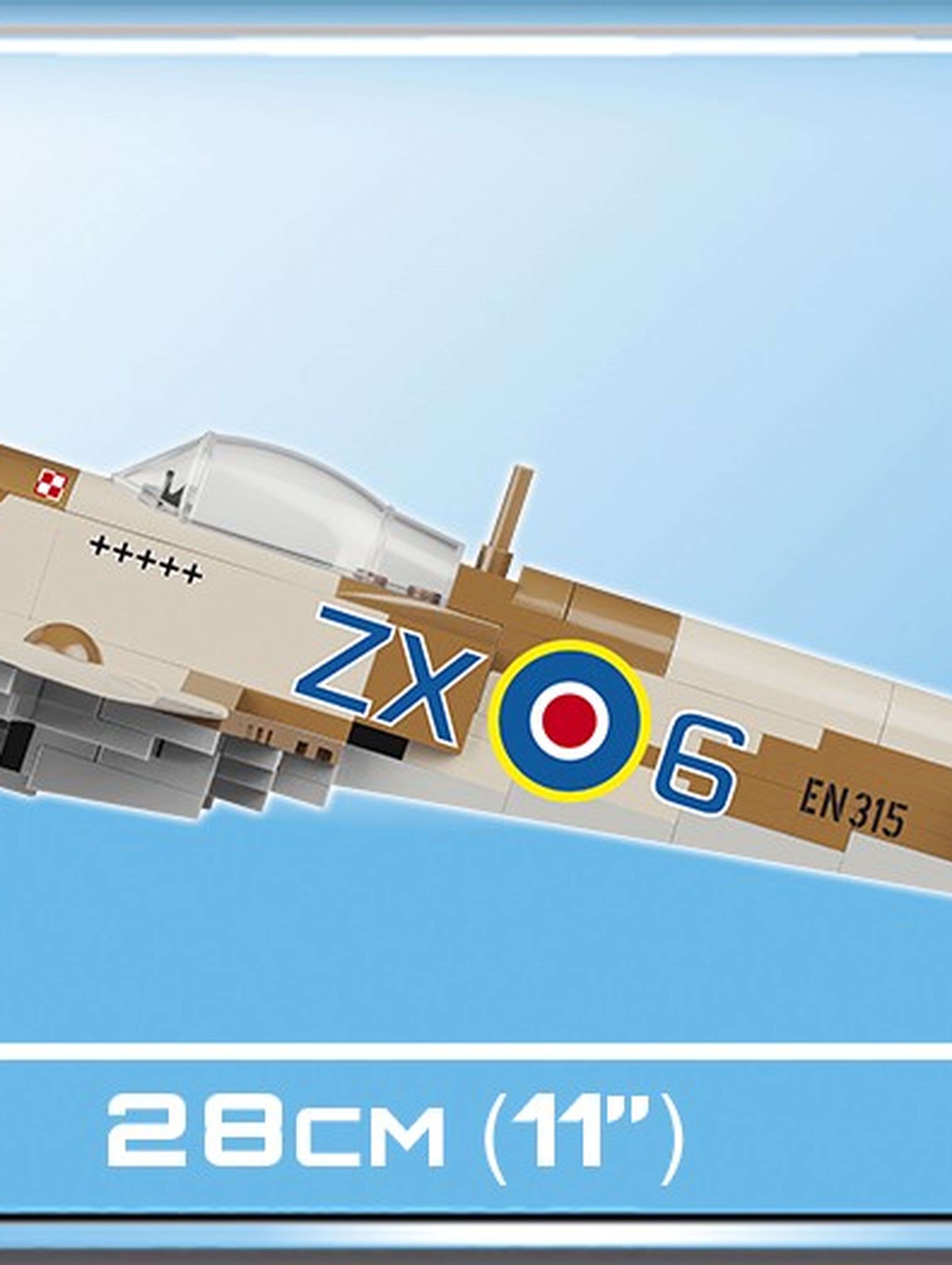 Small Army 400 elementów Supermarine Spitfire Mk. IX Desert Airstrip