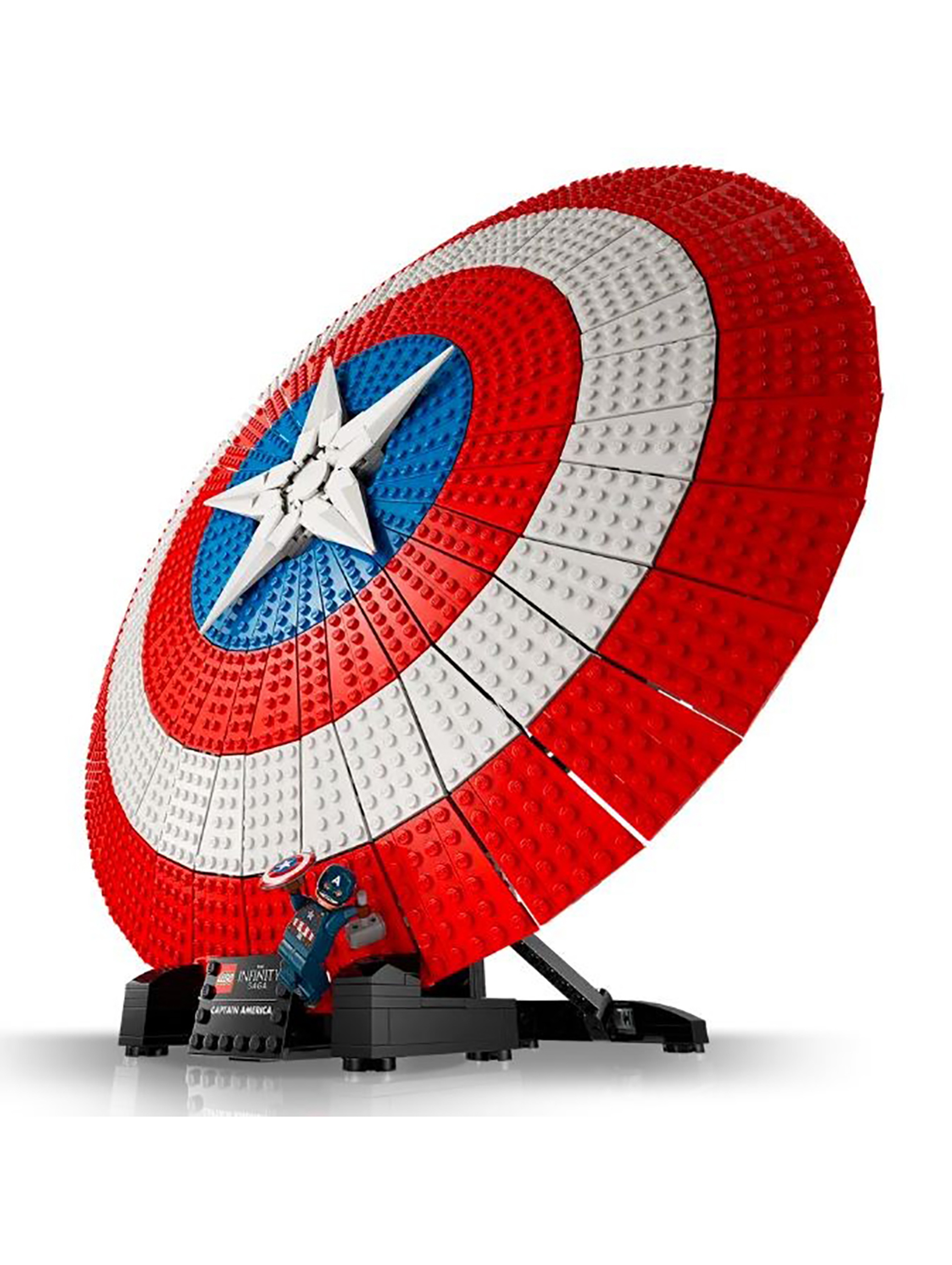 Klocki LEGO Super Heroes 76262 Tarcza Kapitana Ameryki - 3128 elementy, wiek 18 +