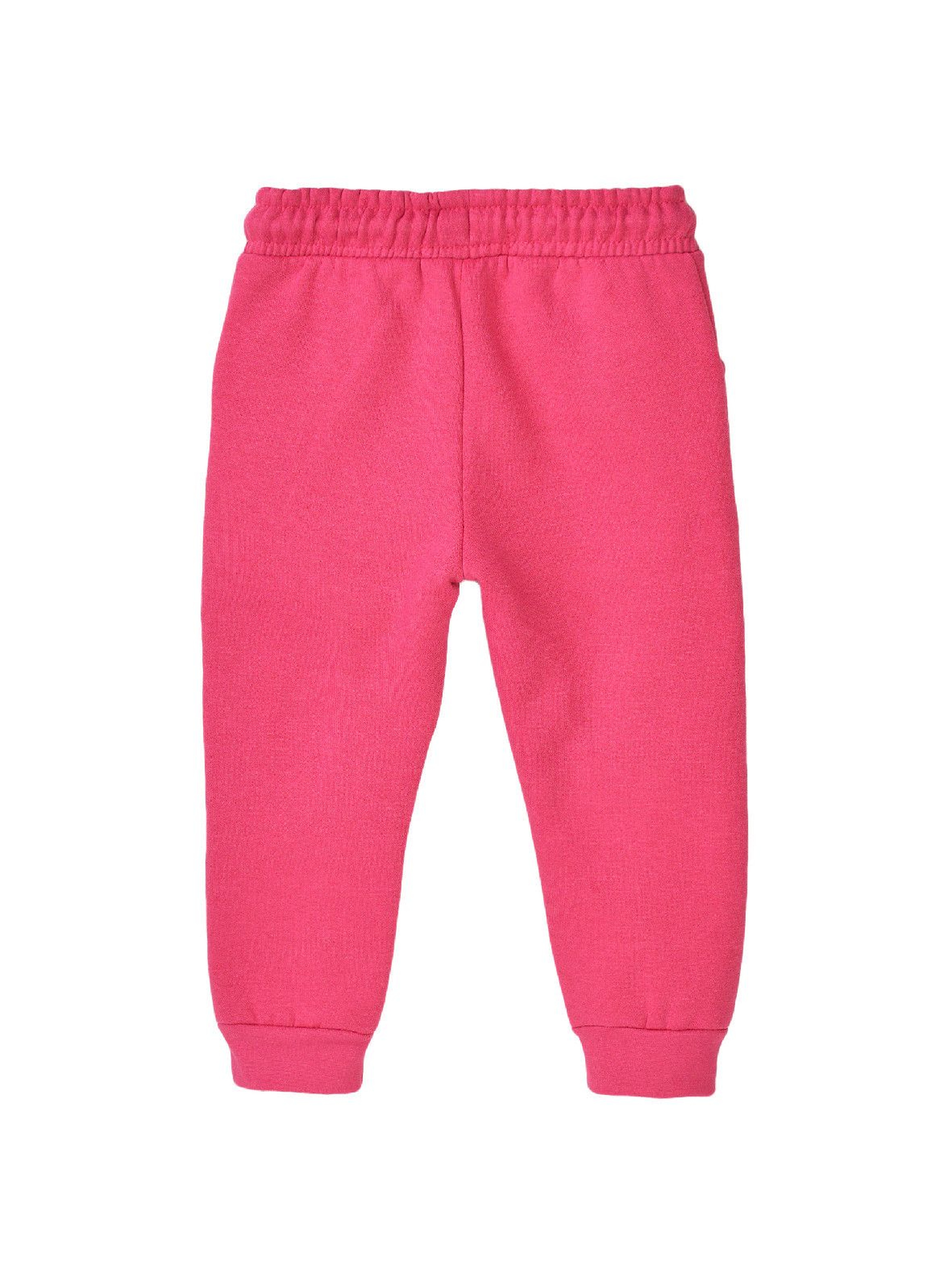 Spodnie dresowe dziewczęce różowe