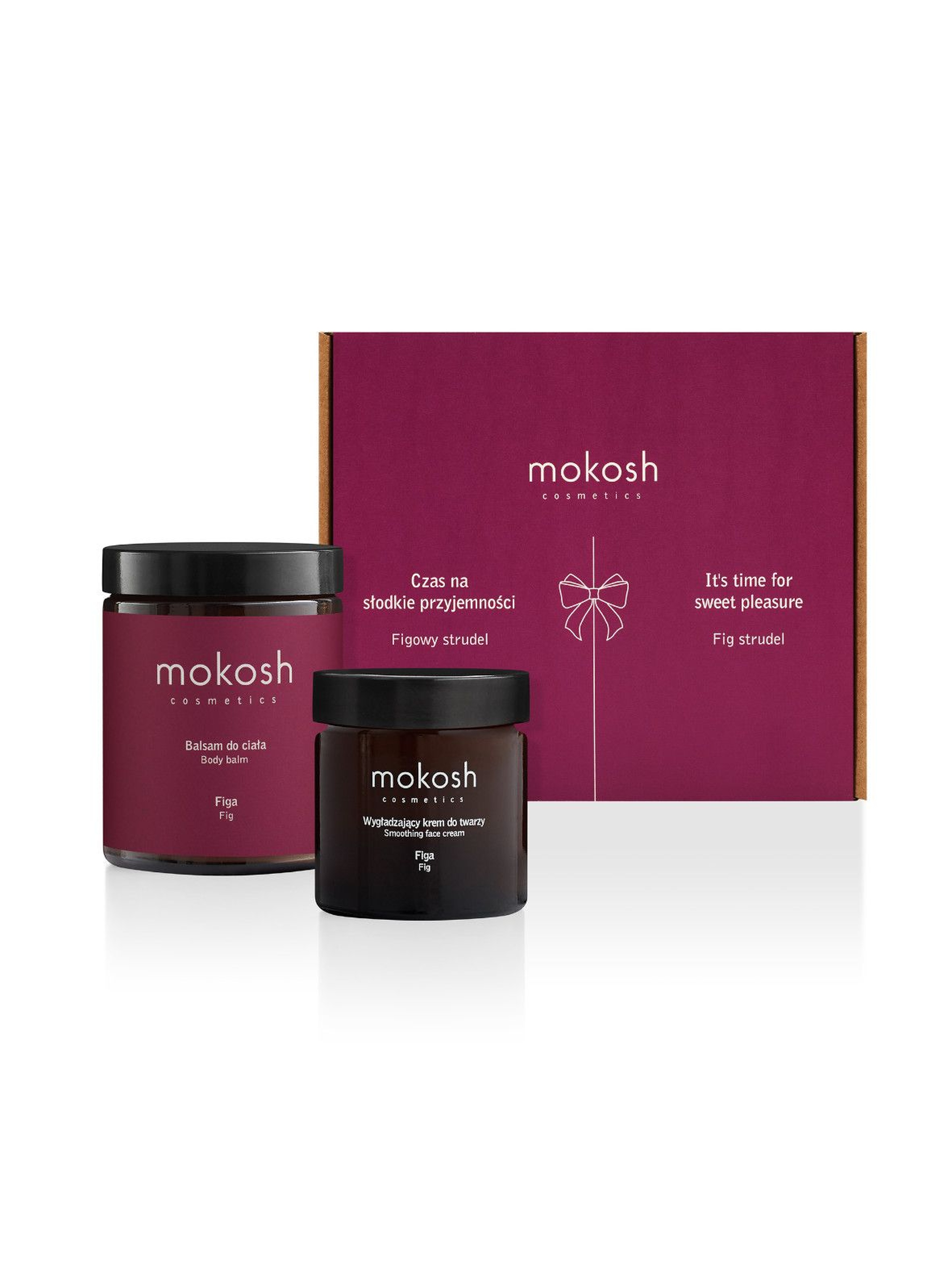 Świąteczny zestaw kosmetyków MOKOSH - Figowy strudel