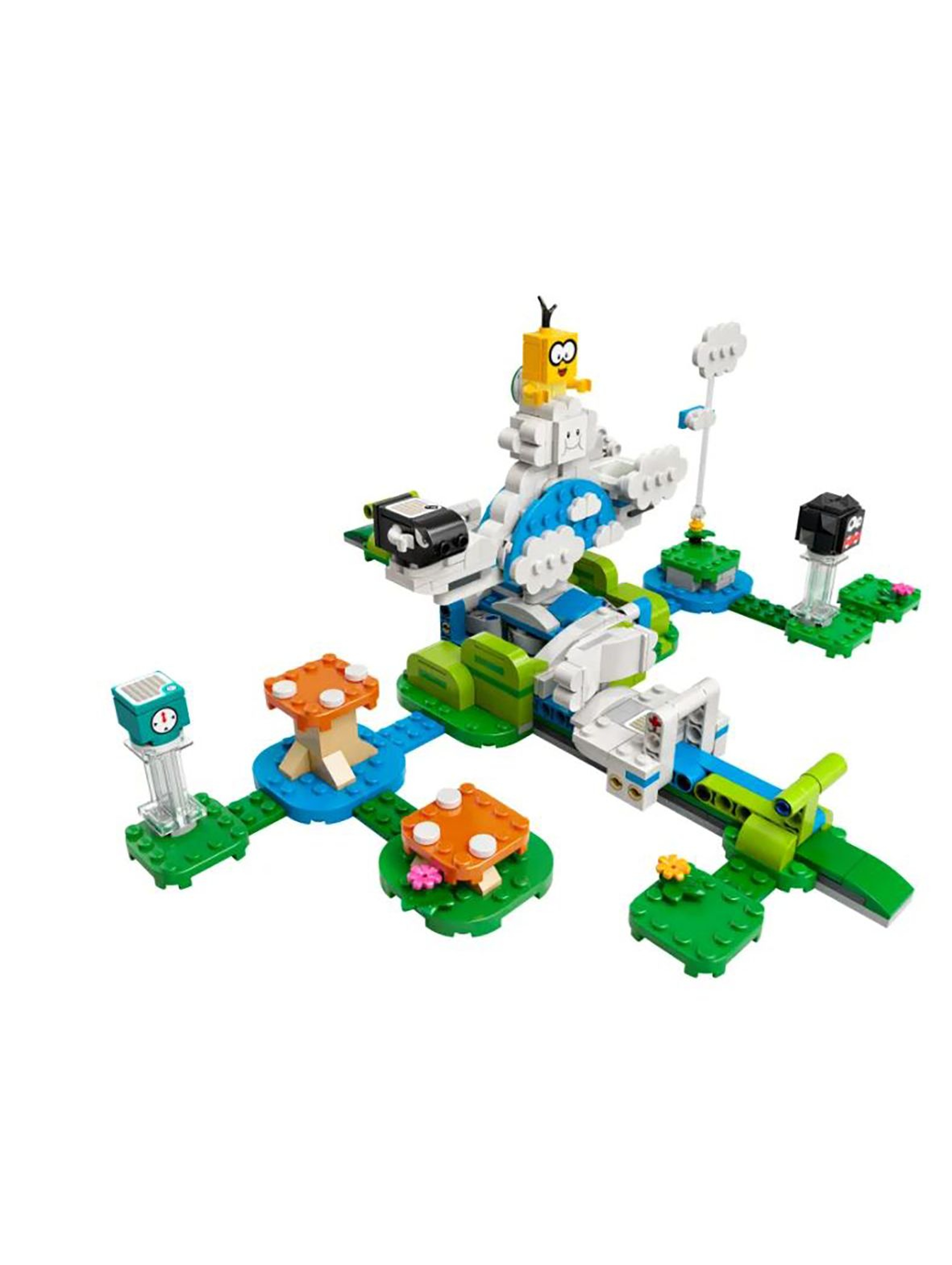Klocki LEGO® Mario Produkt Podniebny świat Lakitu — zestaw dodatkowy 71389 wiek 7+