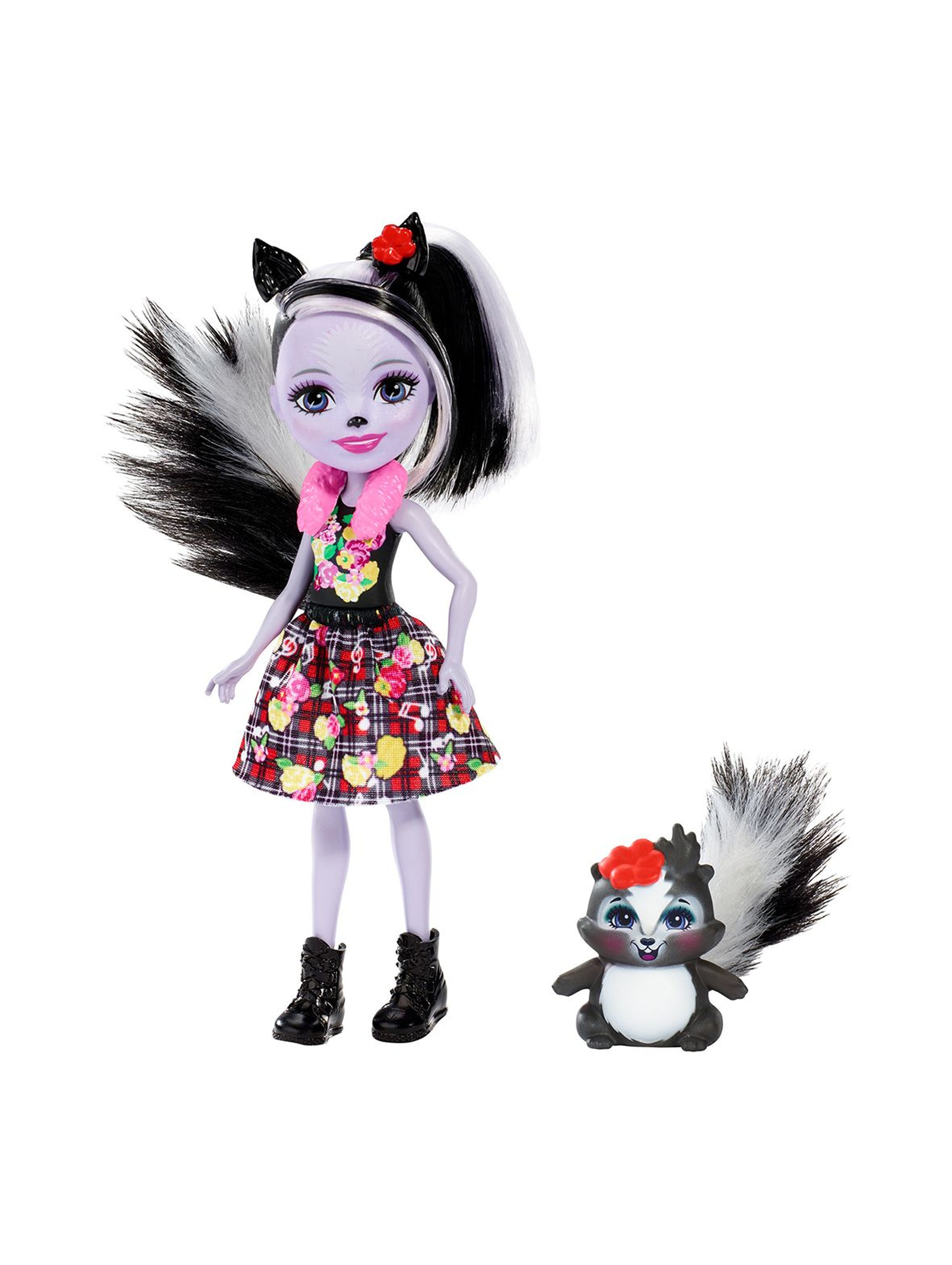 Enchantimals Lalka Sage Skunk + skunks Caper figurka wiek 4+