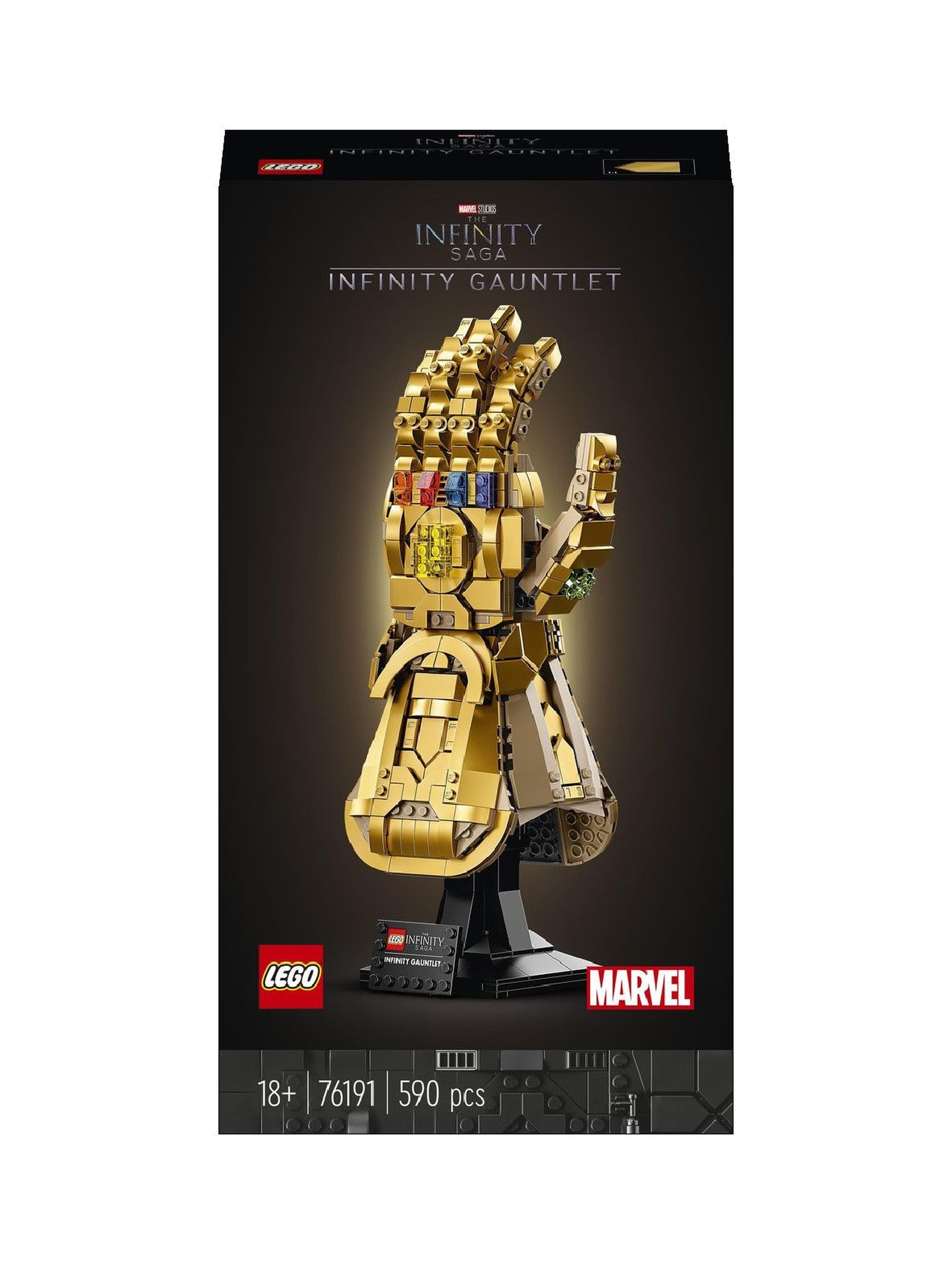Zestaw LEGO® Marvel Rękawica Nieskończoności (76191)