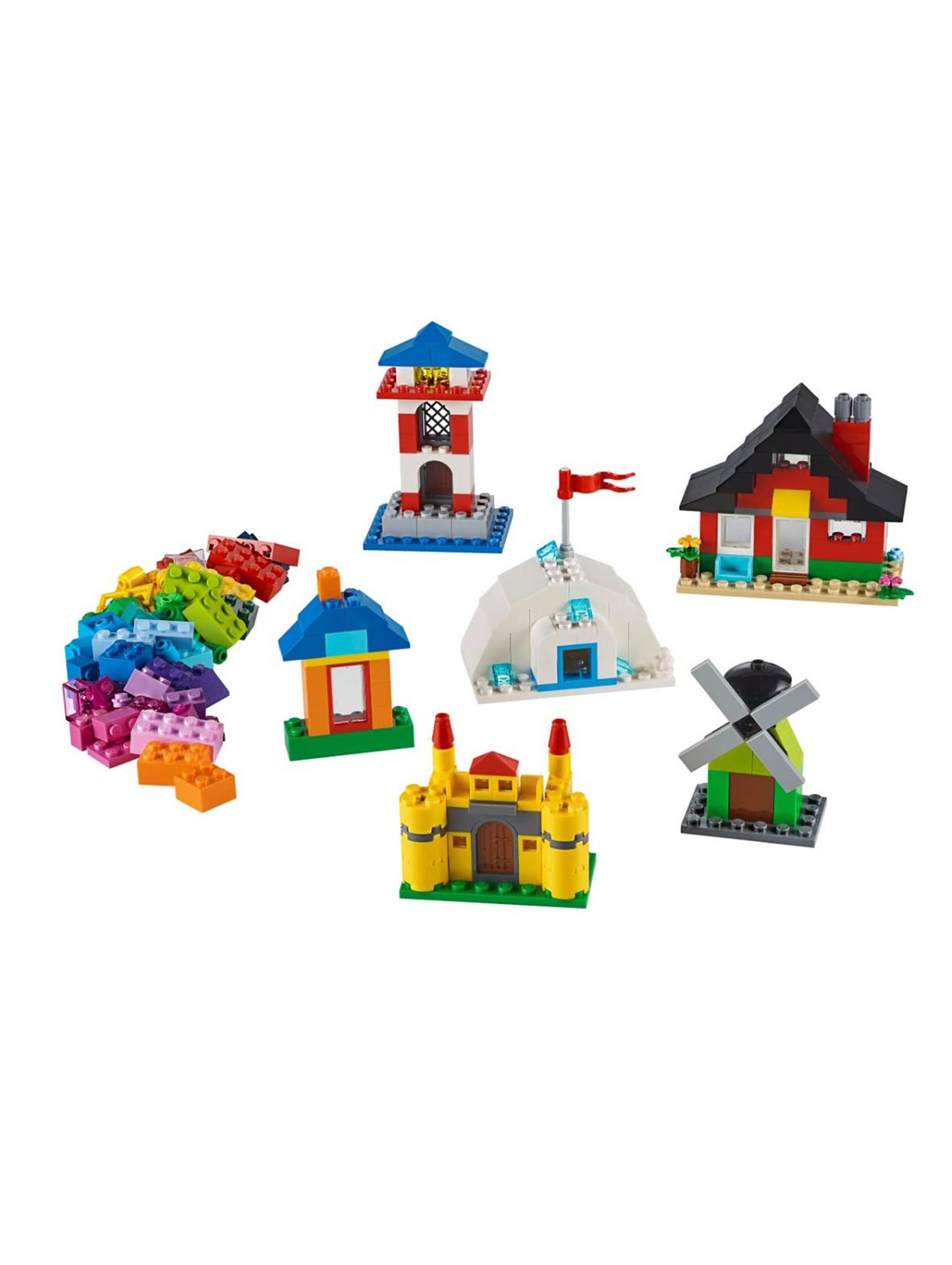 Lego Classic 11008 - Klocki i domki - 270 elementów wiek 4+