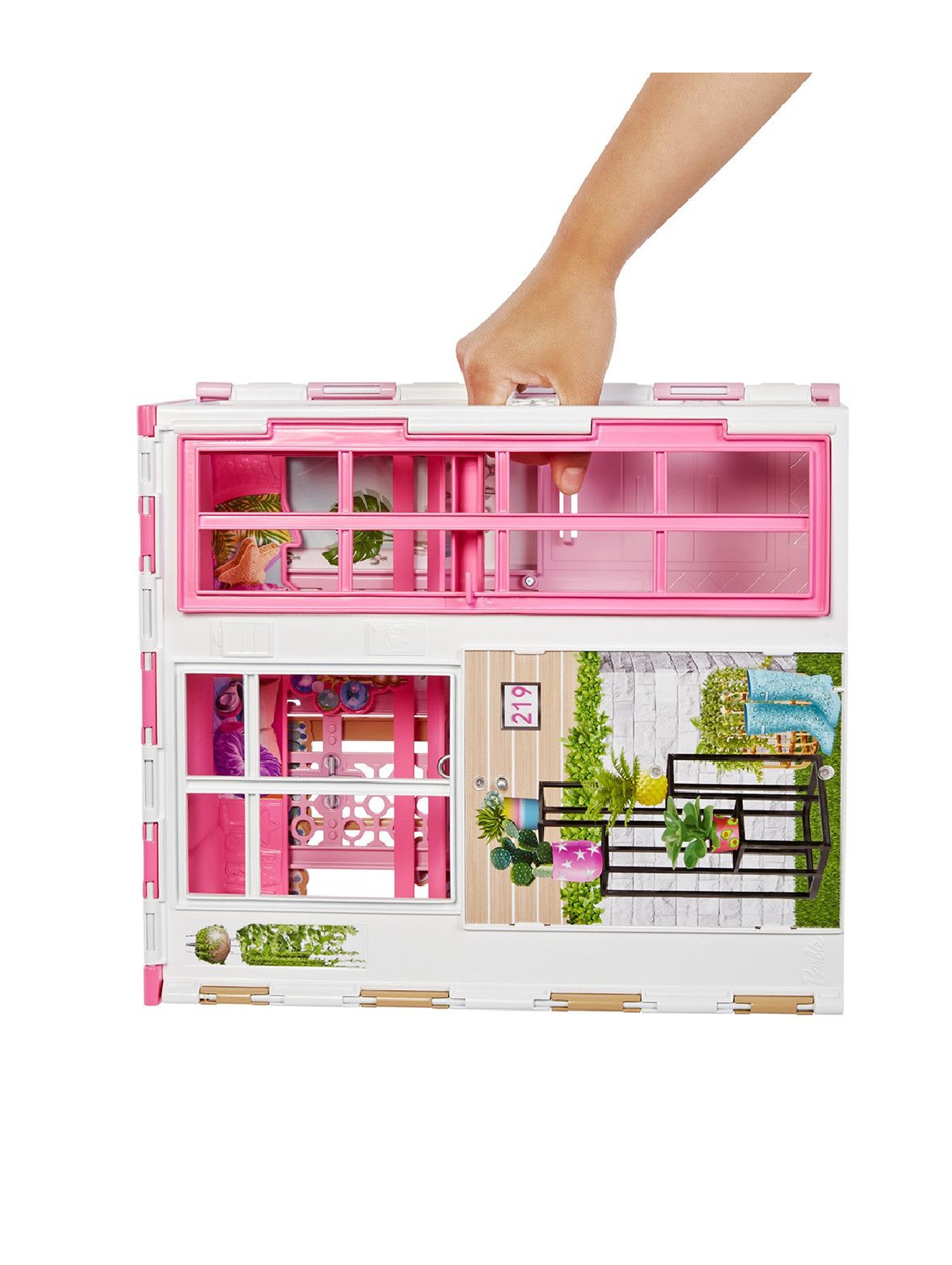 Barbie Kompaktowy domek dla lalek 3+