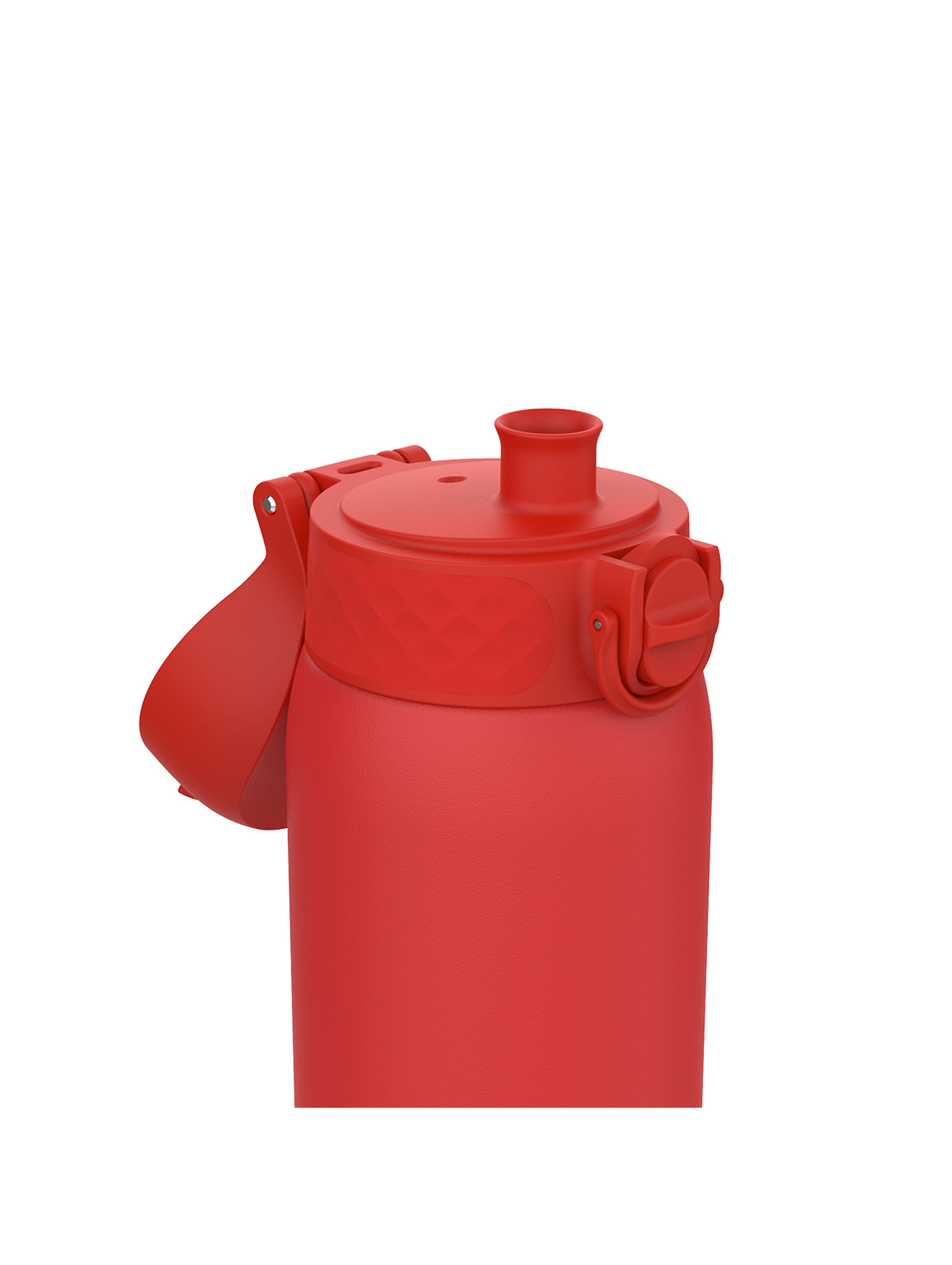 Butelka na wodę ION8 Single Wall Red 400ml - czerwona