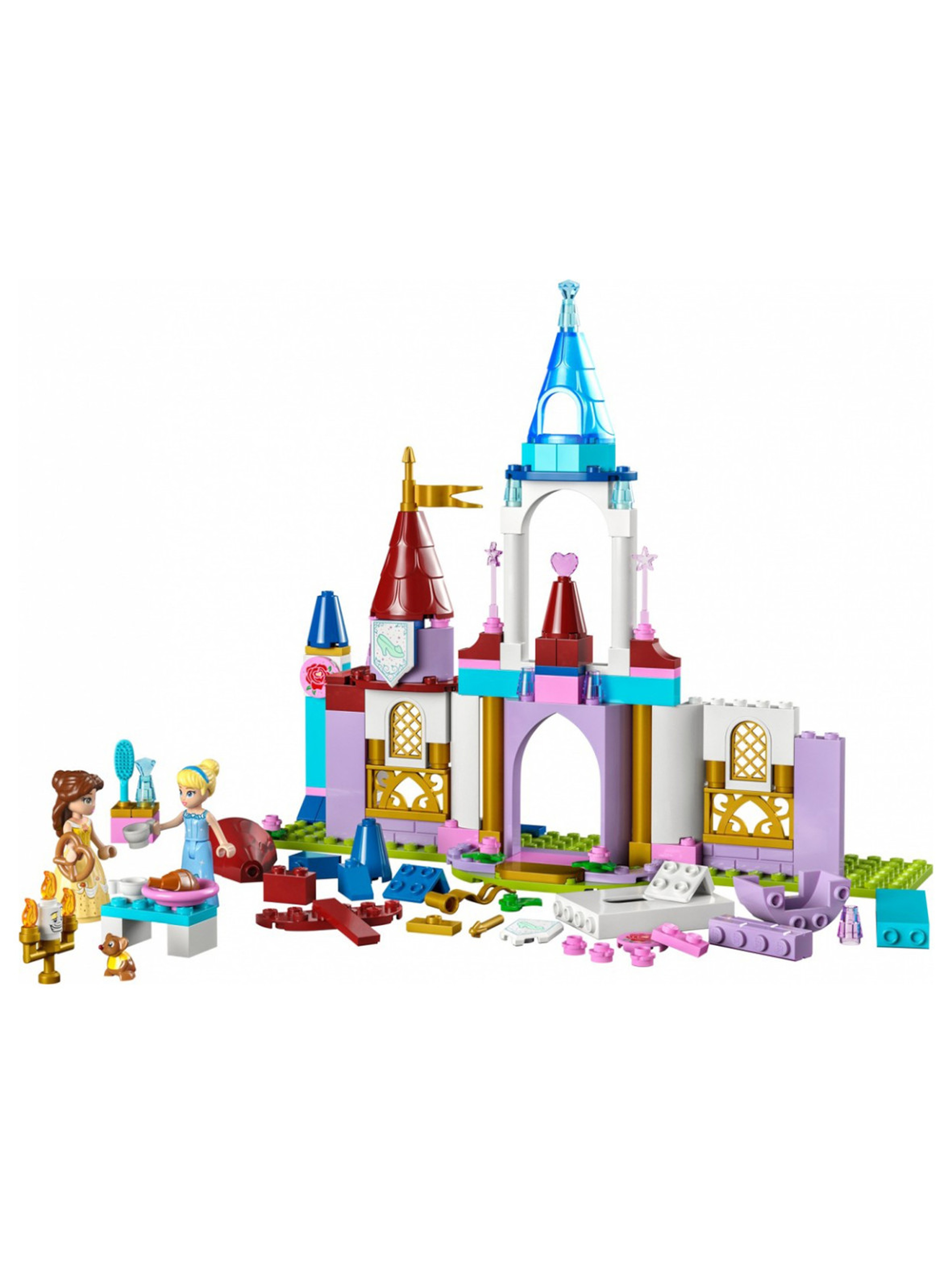 Klocki LEGO Disney Princess 43219 Kreatywne zamki księżniczek Disneya - 140 elementów, wiek 6 +