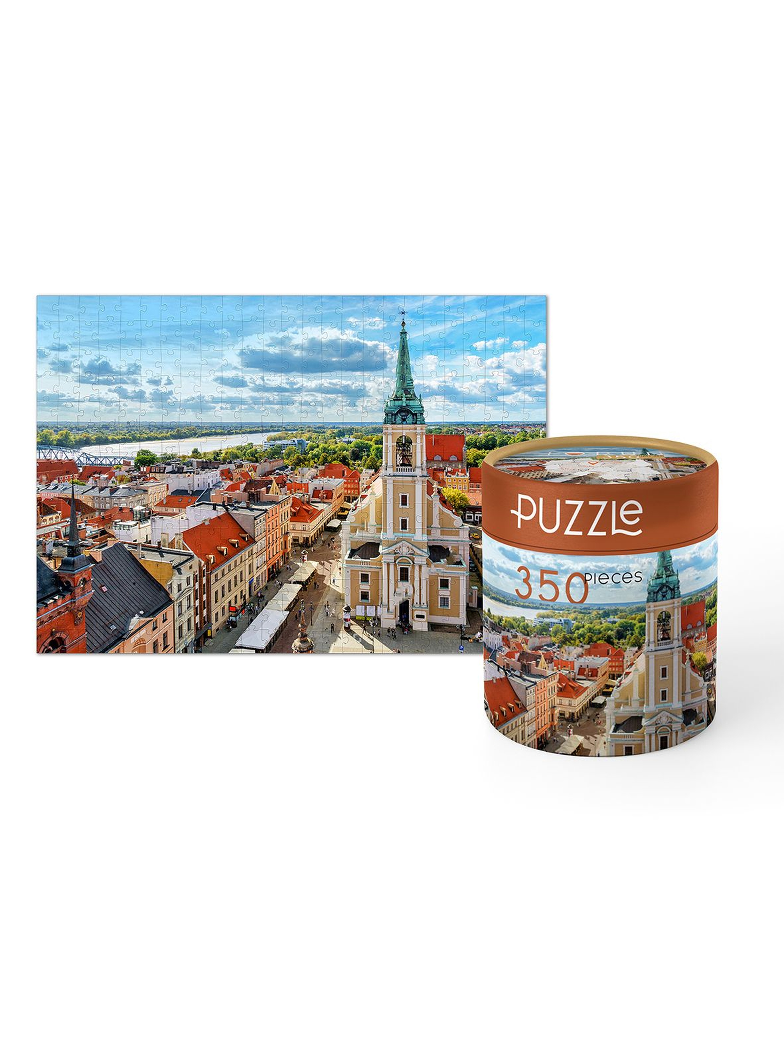 Puzzle polskie miasta - Toruń- 350 el
